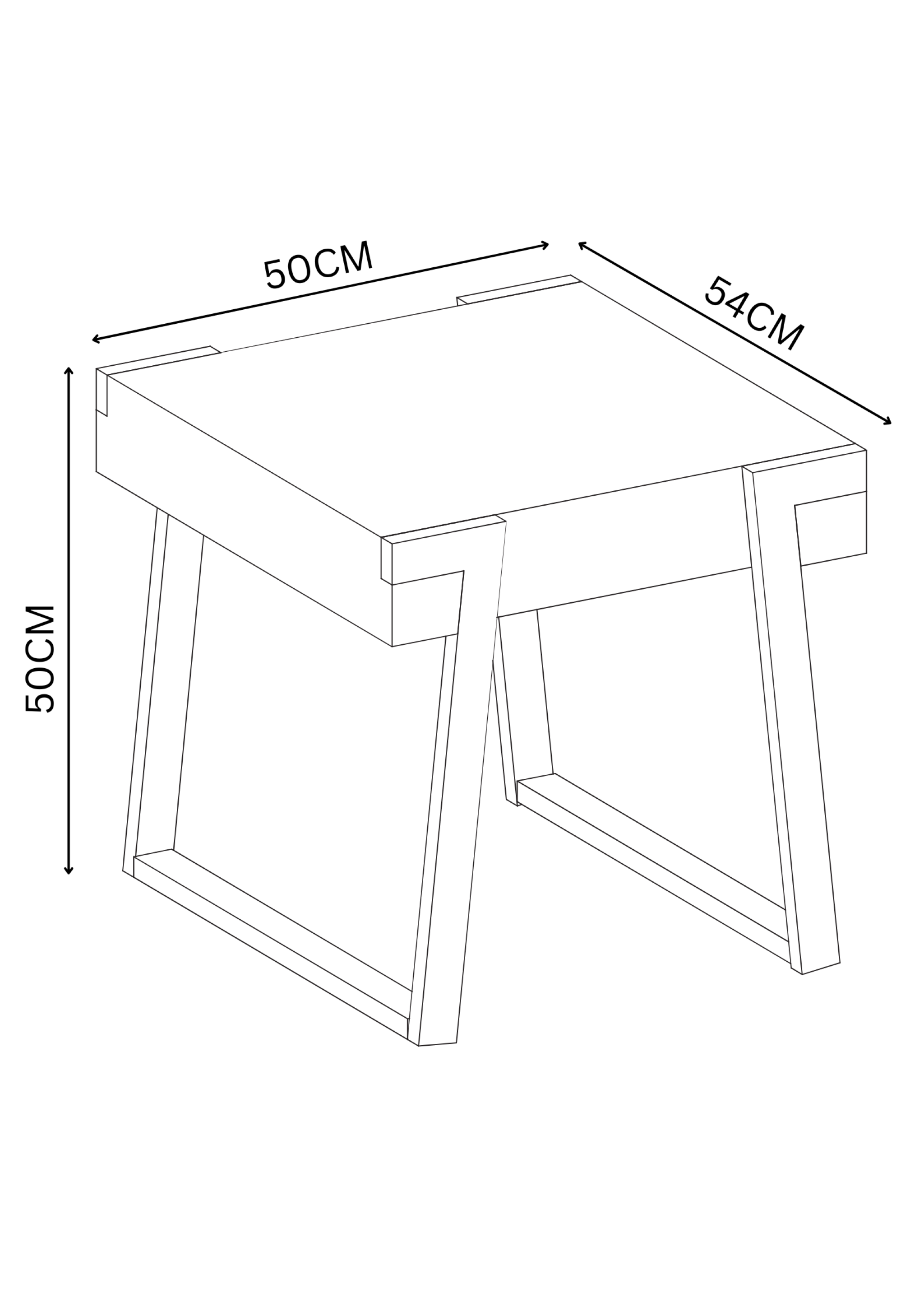 Alpina Grey Marble Effect Side Table