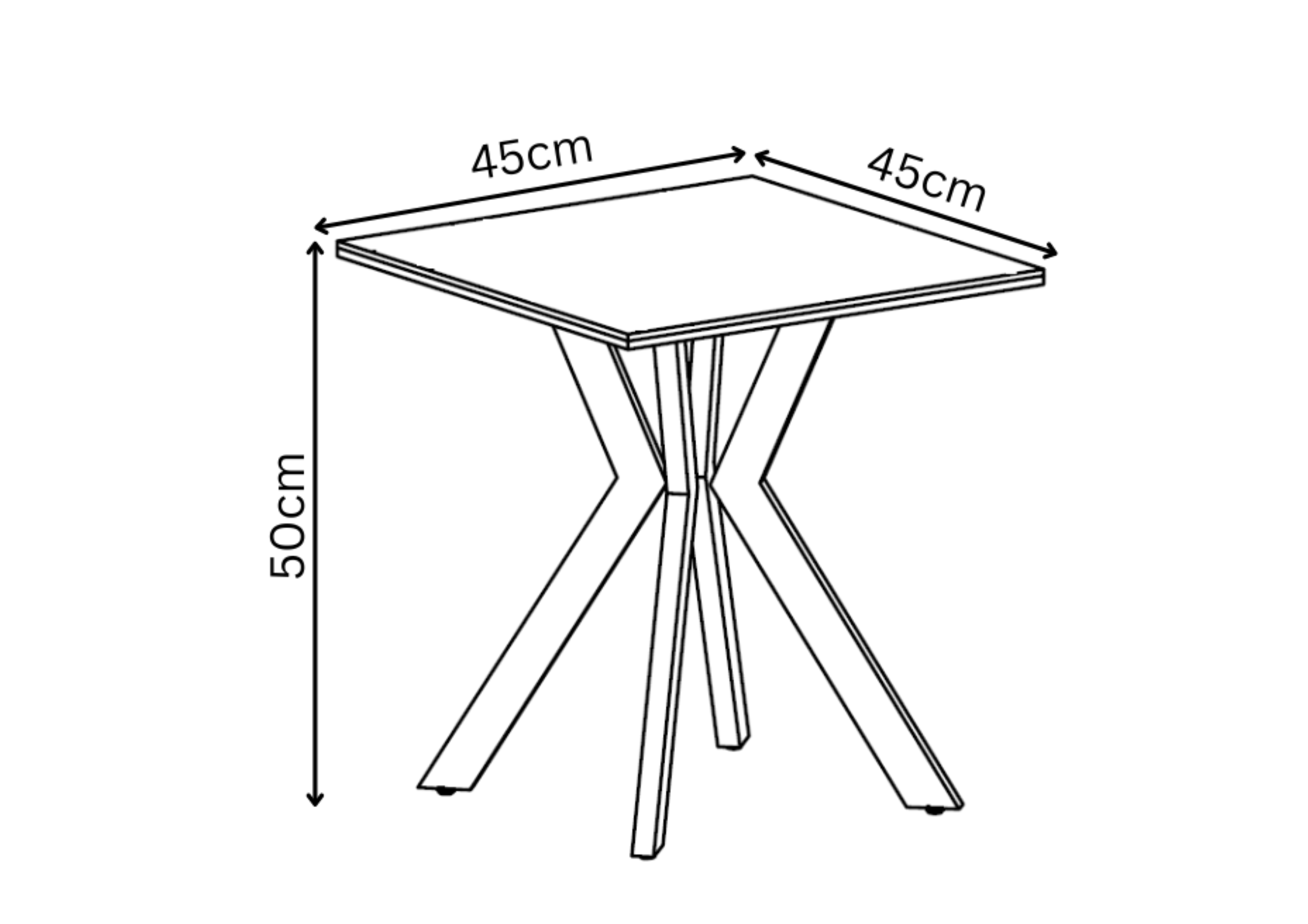 Azzaro Matte Grey Ceramic Side Table