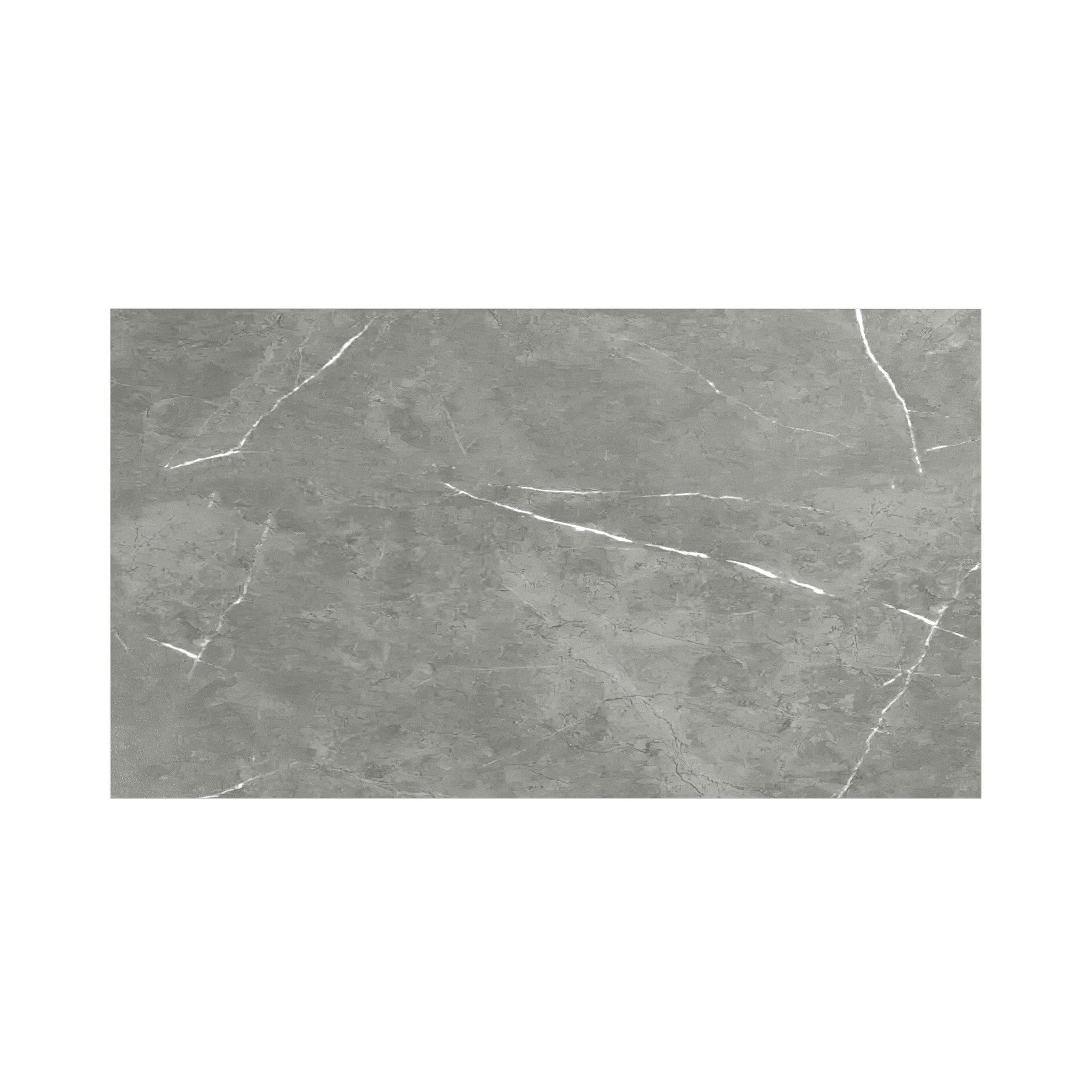 Azzaro 160cm Matte Grey Ceramic Fixed Dining Table