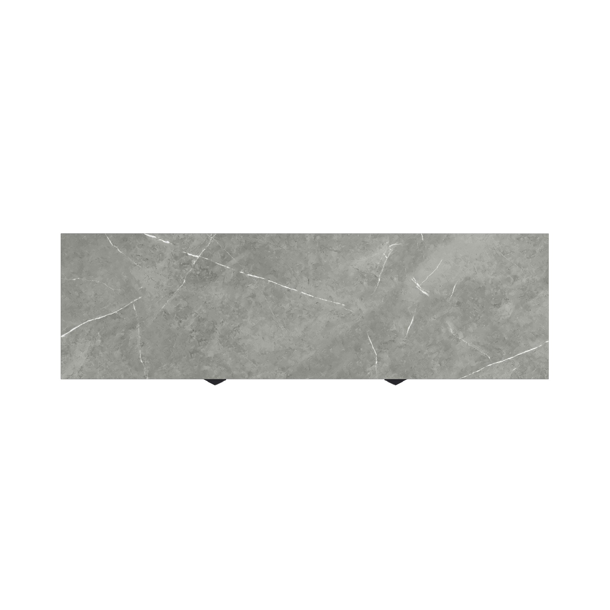 Brando Matte Grey Ceramic Sideboard