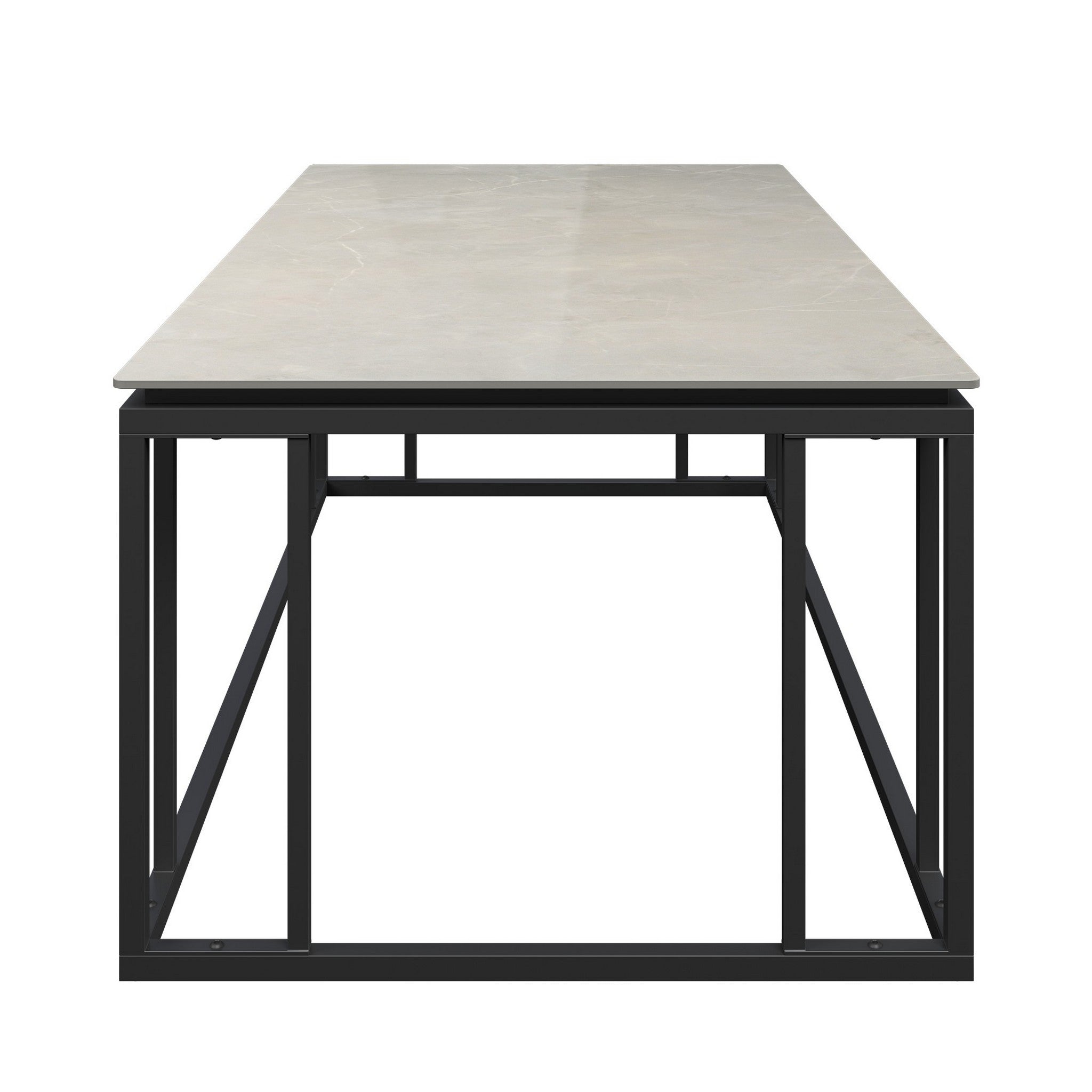 Capri Grey Ceramic Coffee Table