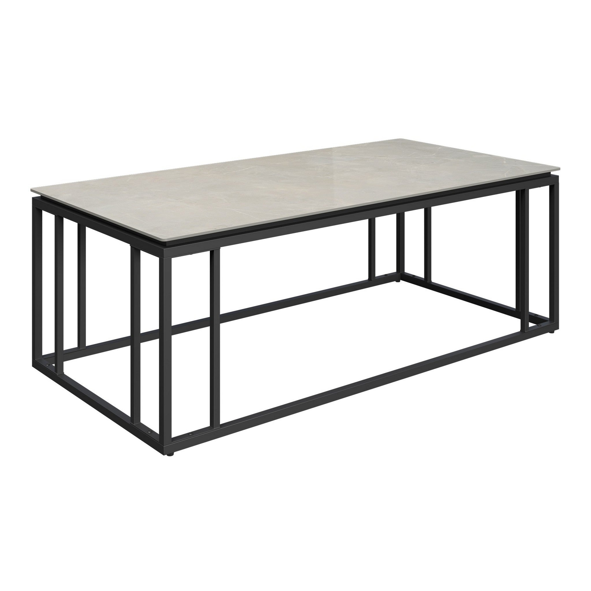 Capri Grey Ceramic Coffee Table