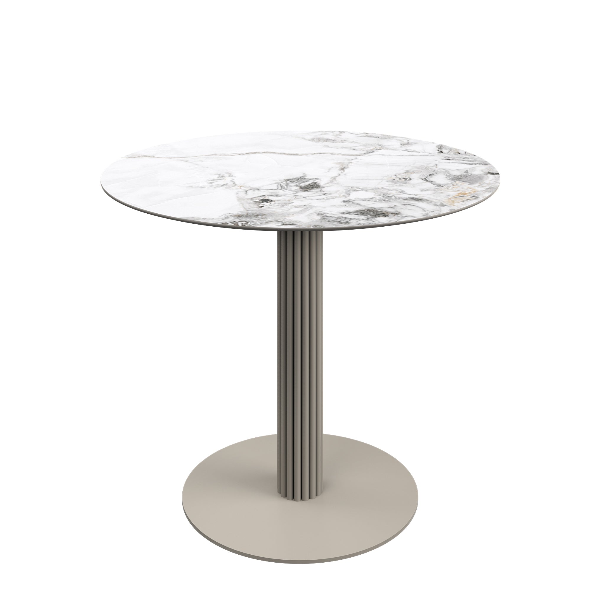 Castello 80cm Round Ceramic Bistro Table