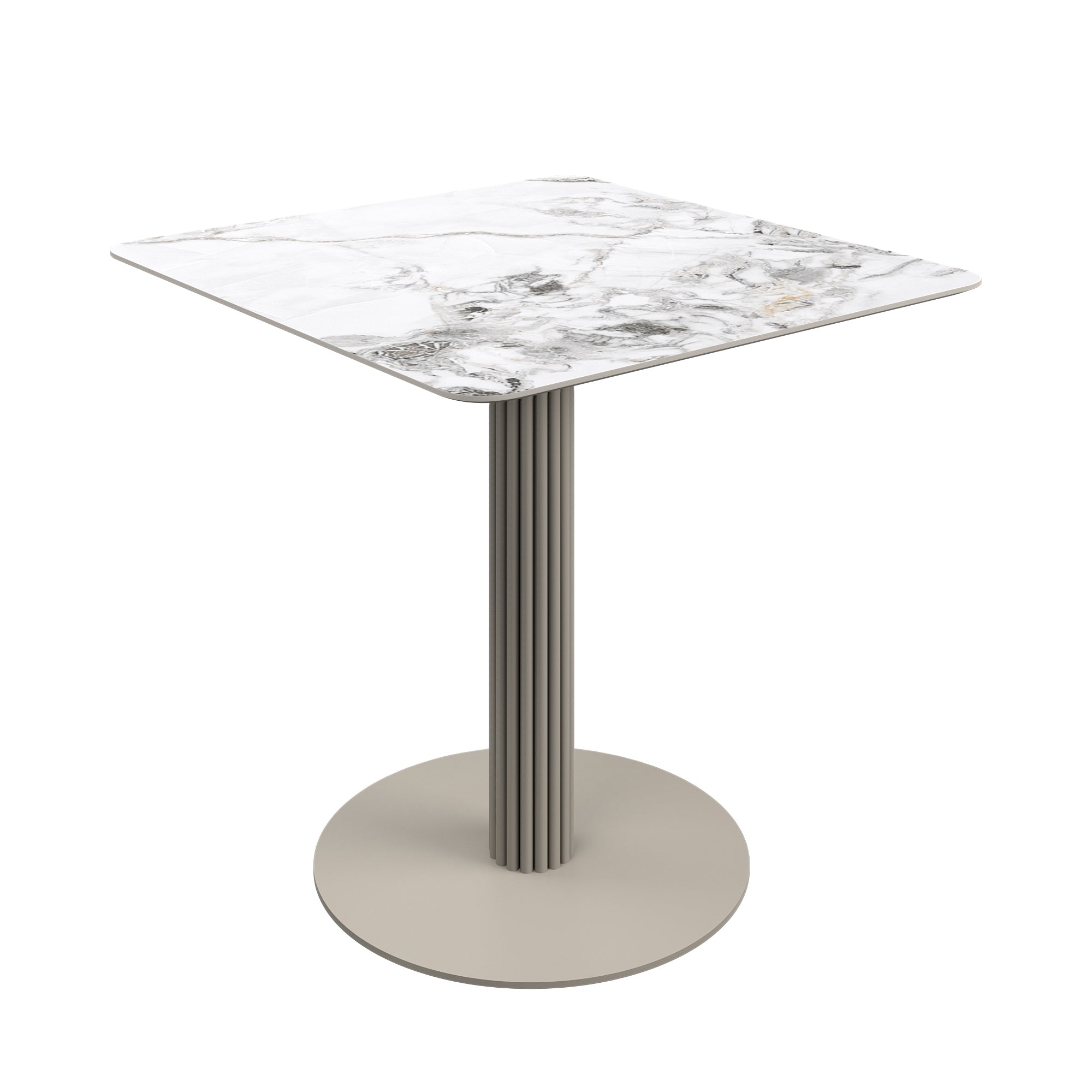 Castello 80cm Square Ceramic Bistro Table