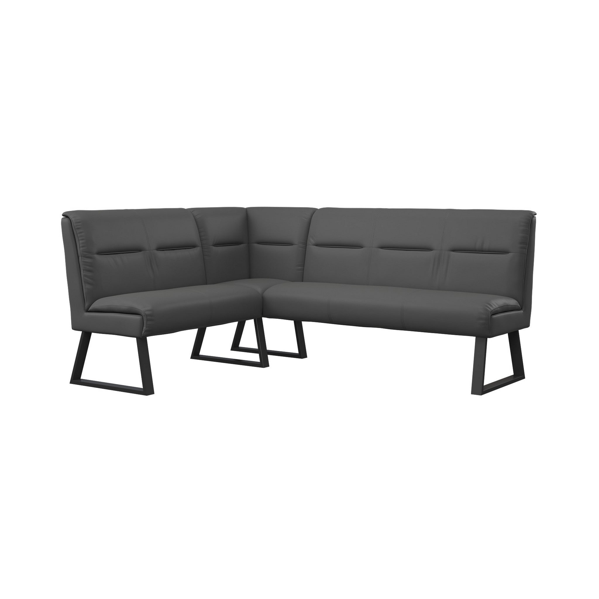 Cerutti Leather Corner Bench