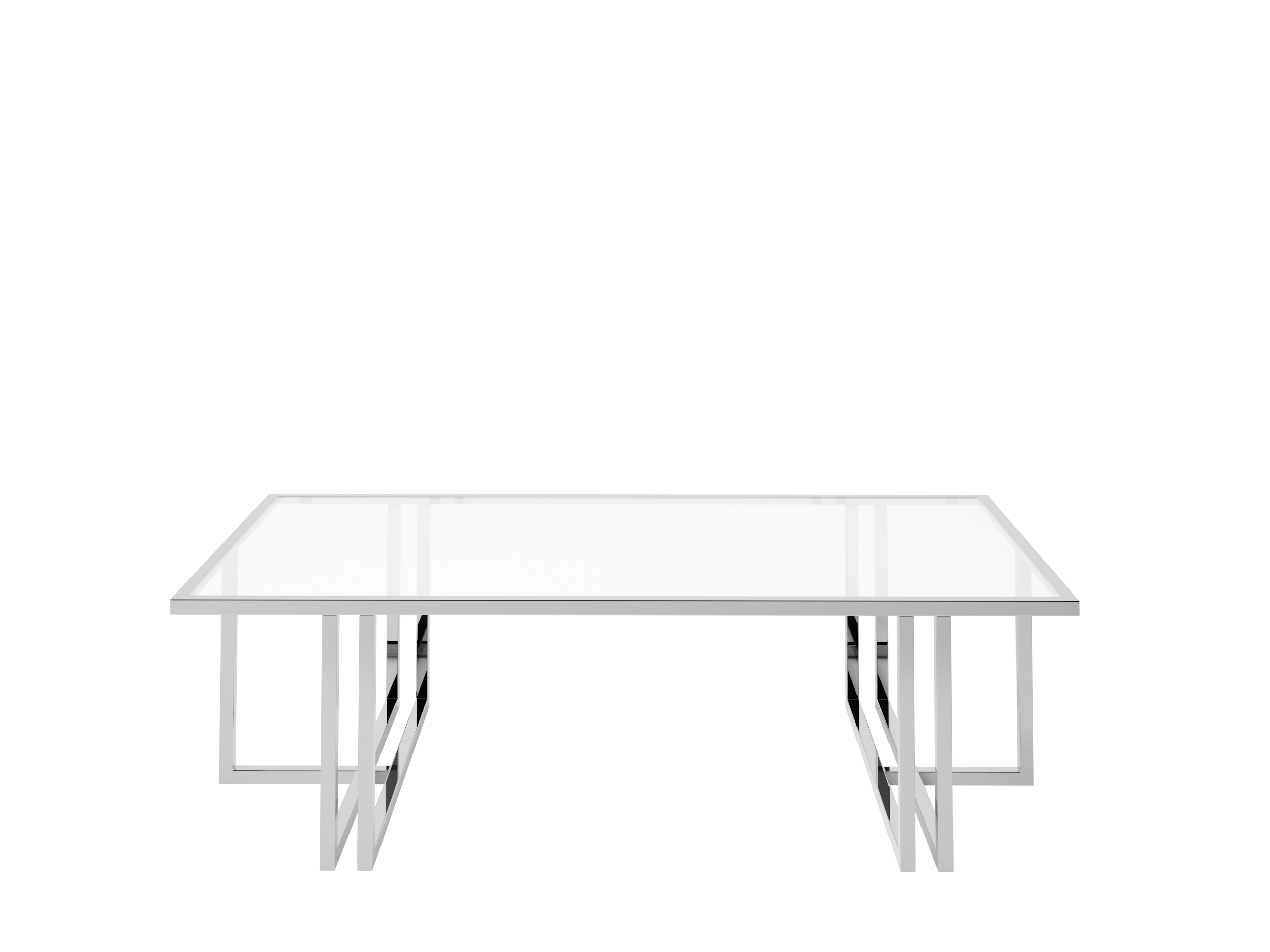 Nuno Clear Glass Coffee Table