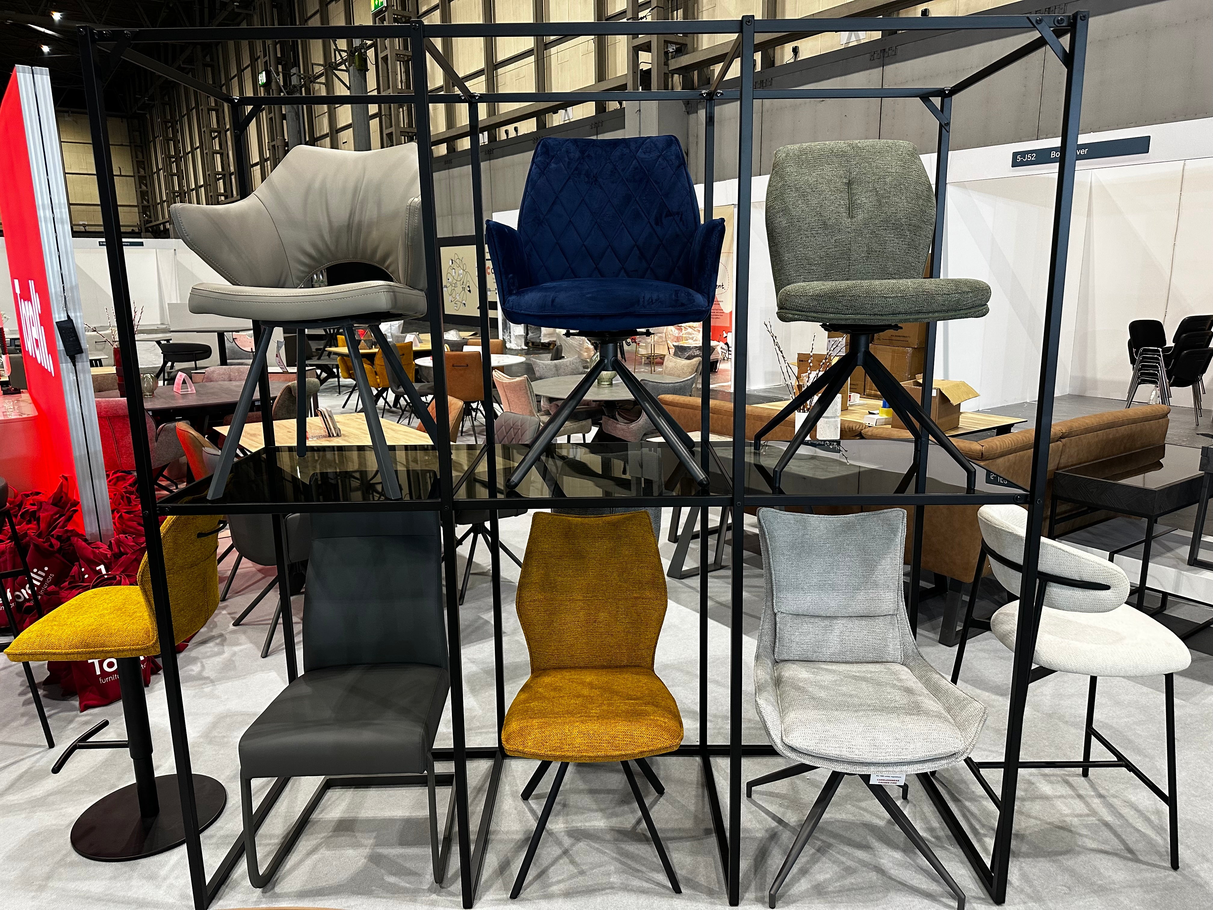 Chair Display Stand - 6 Bay