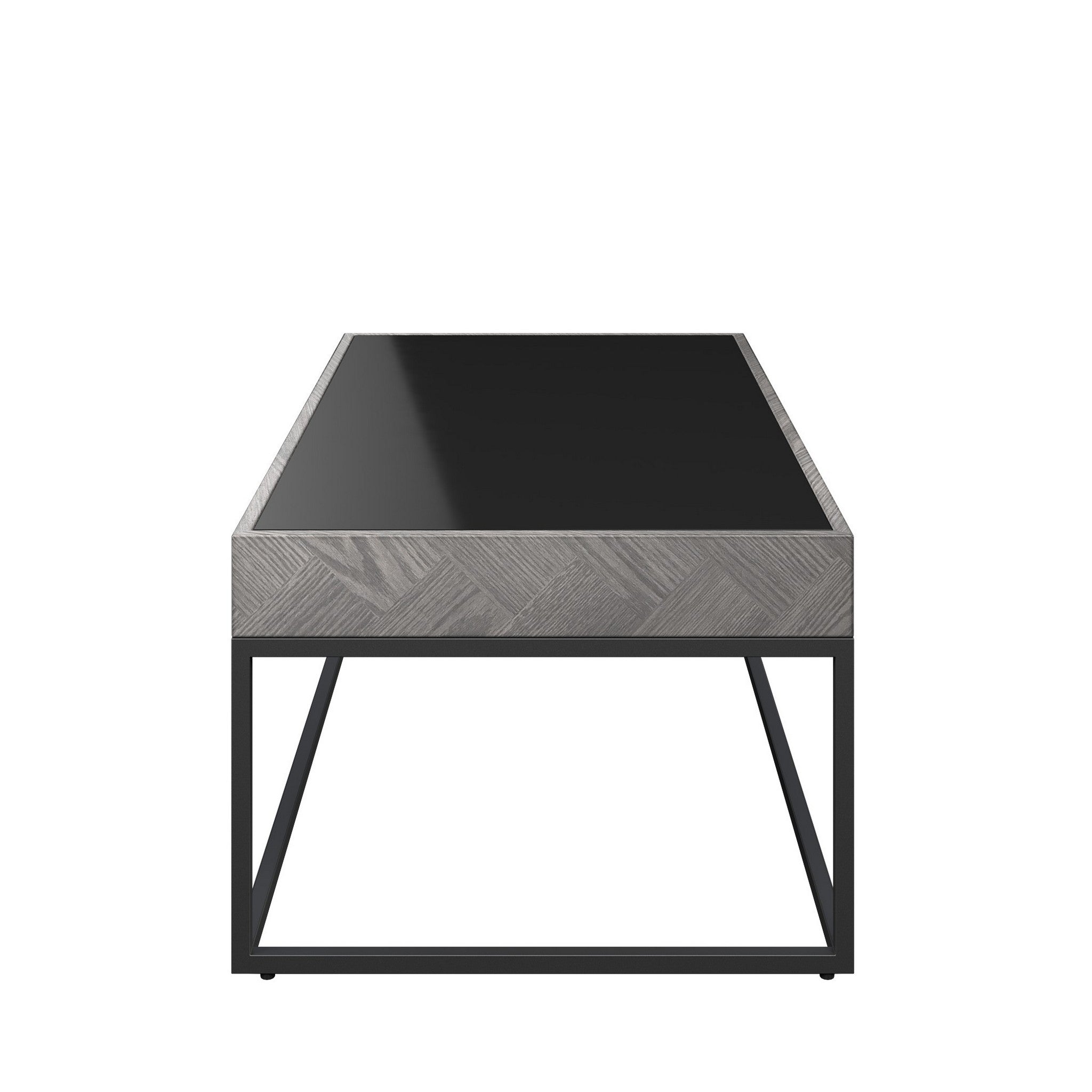 Ebony Black Glass Coffee Table