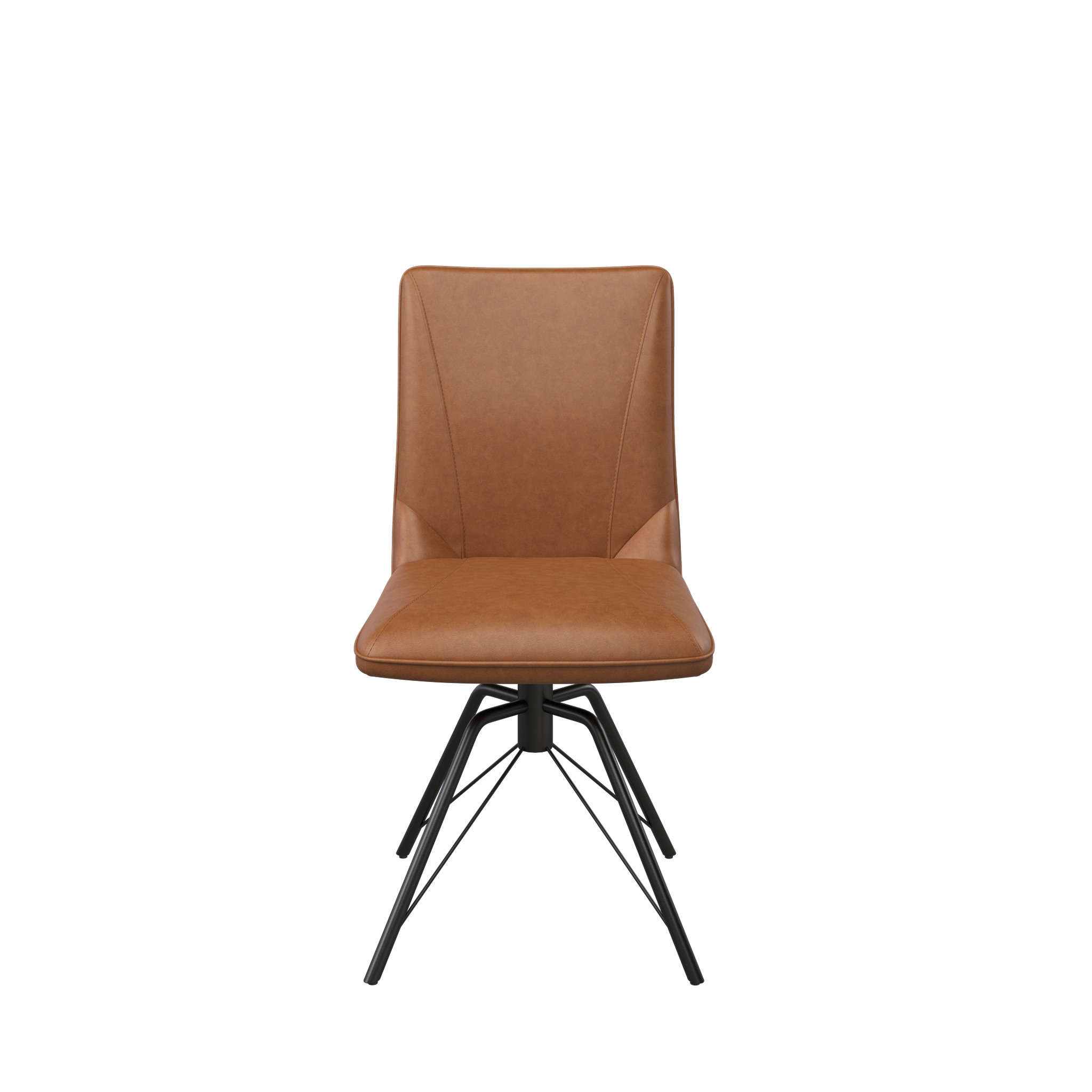 Faro Faux Leather Swivel Dining Chair