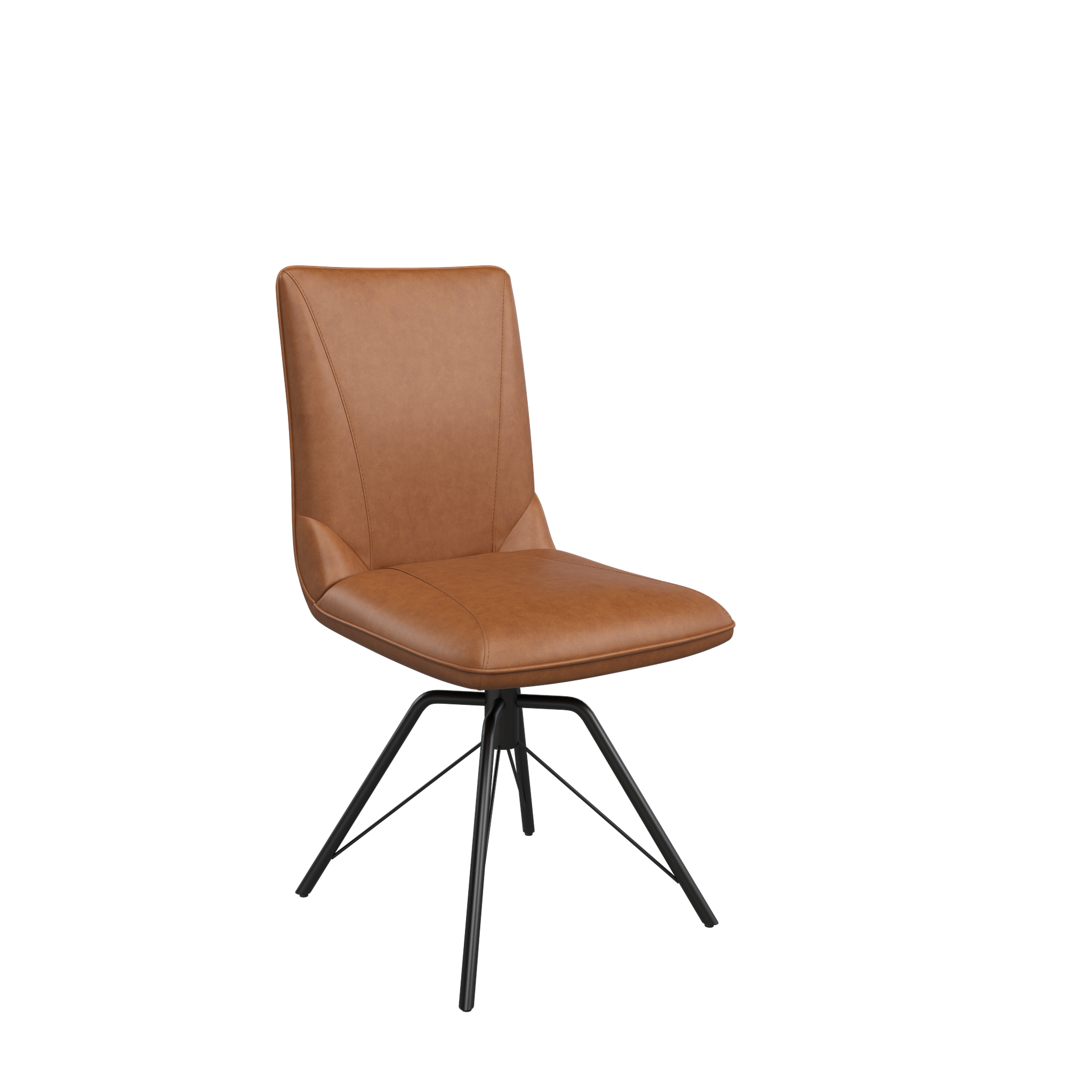 Faro Faux Leather Swivel Dining Chair