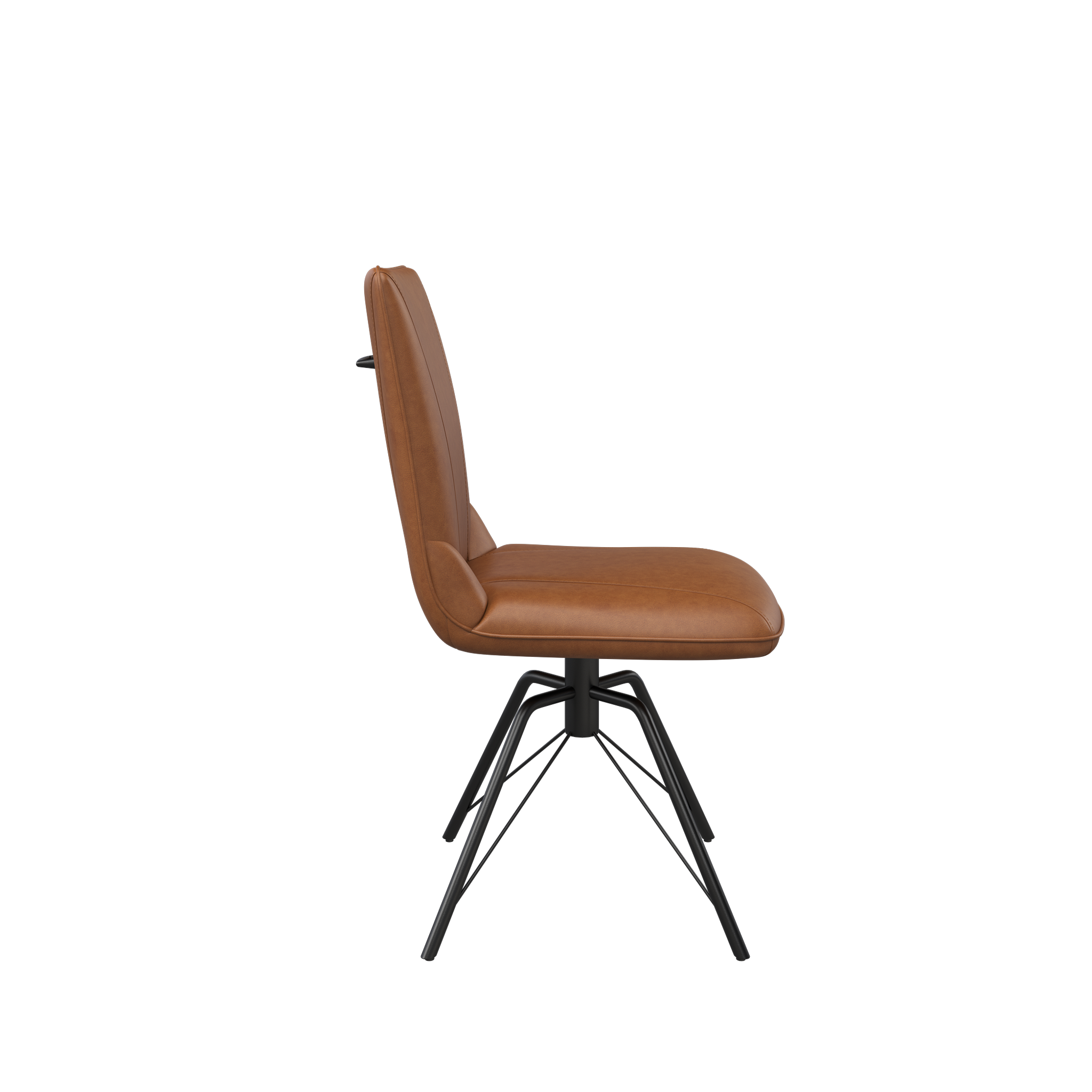 Faro Faux Leather Swivel Dining Chair