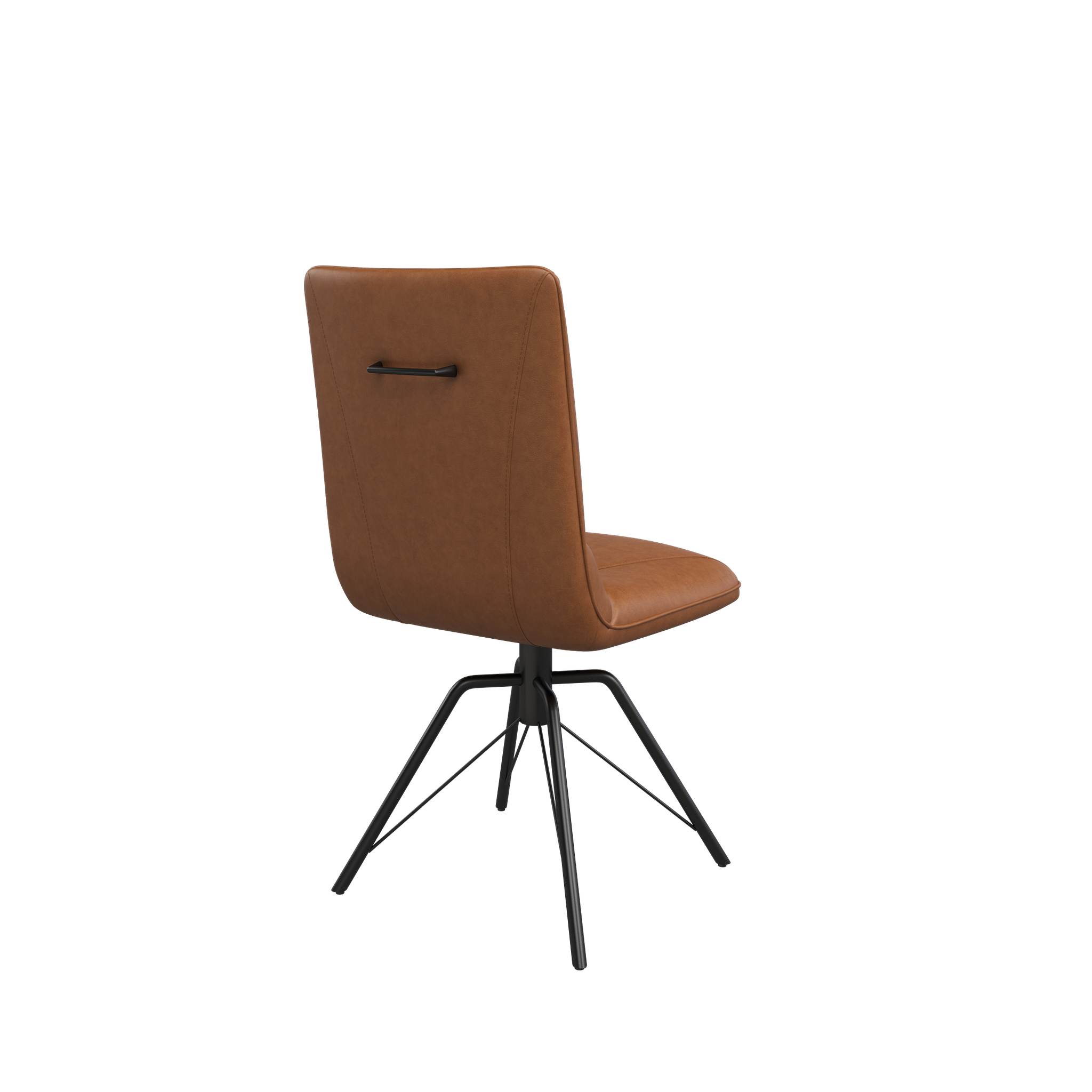 Faro Faux Leather Swivel Dining Chair