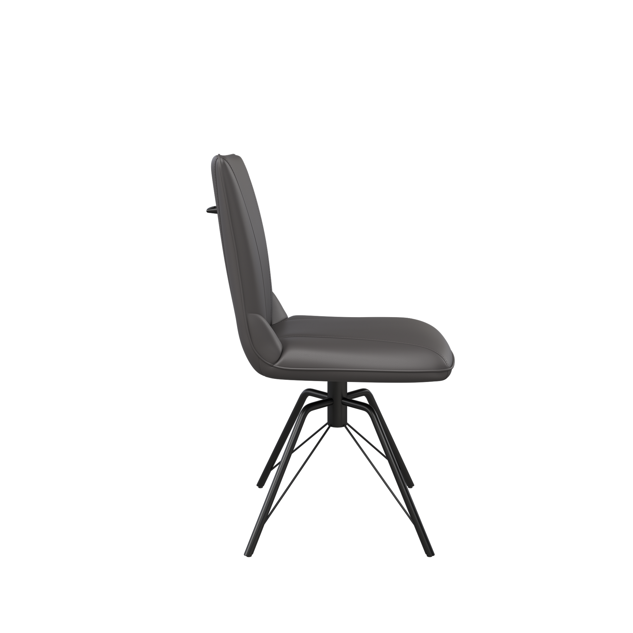 Faro Faux Leather Swivel Dining Chair