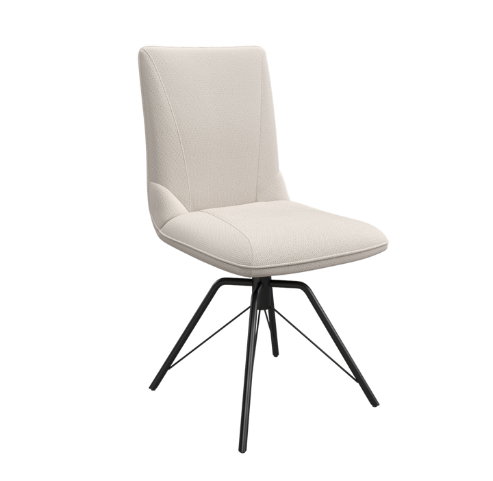 Faro Fabric Swivel Dining Chair