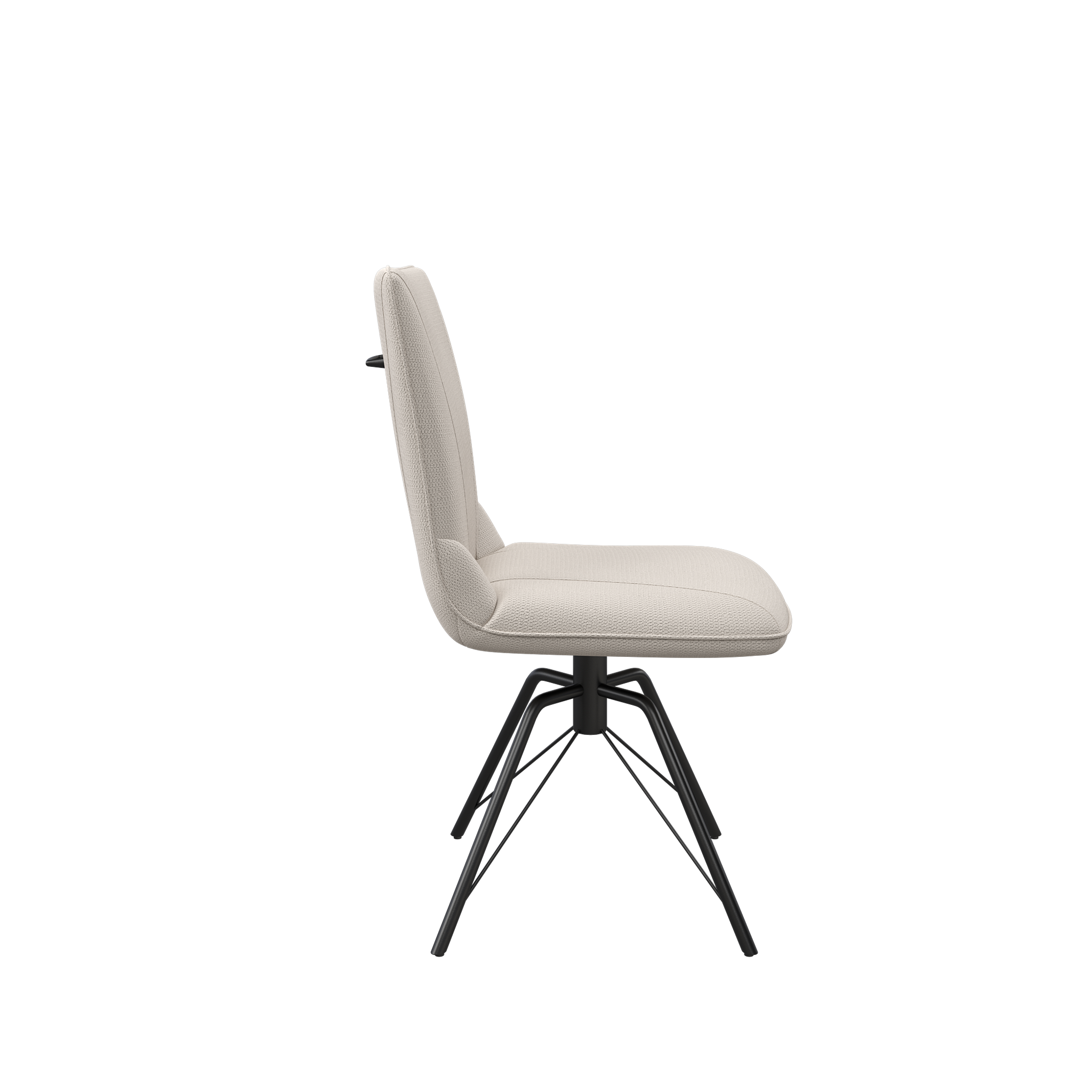 Faro Fabric Swivel Dining Chair