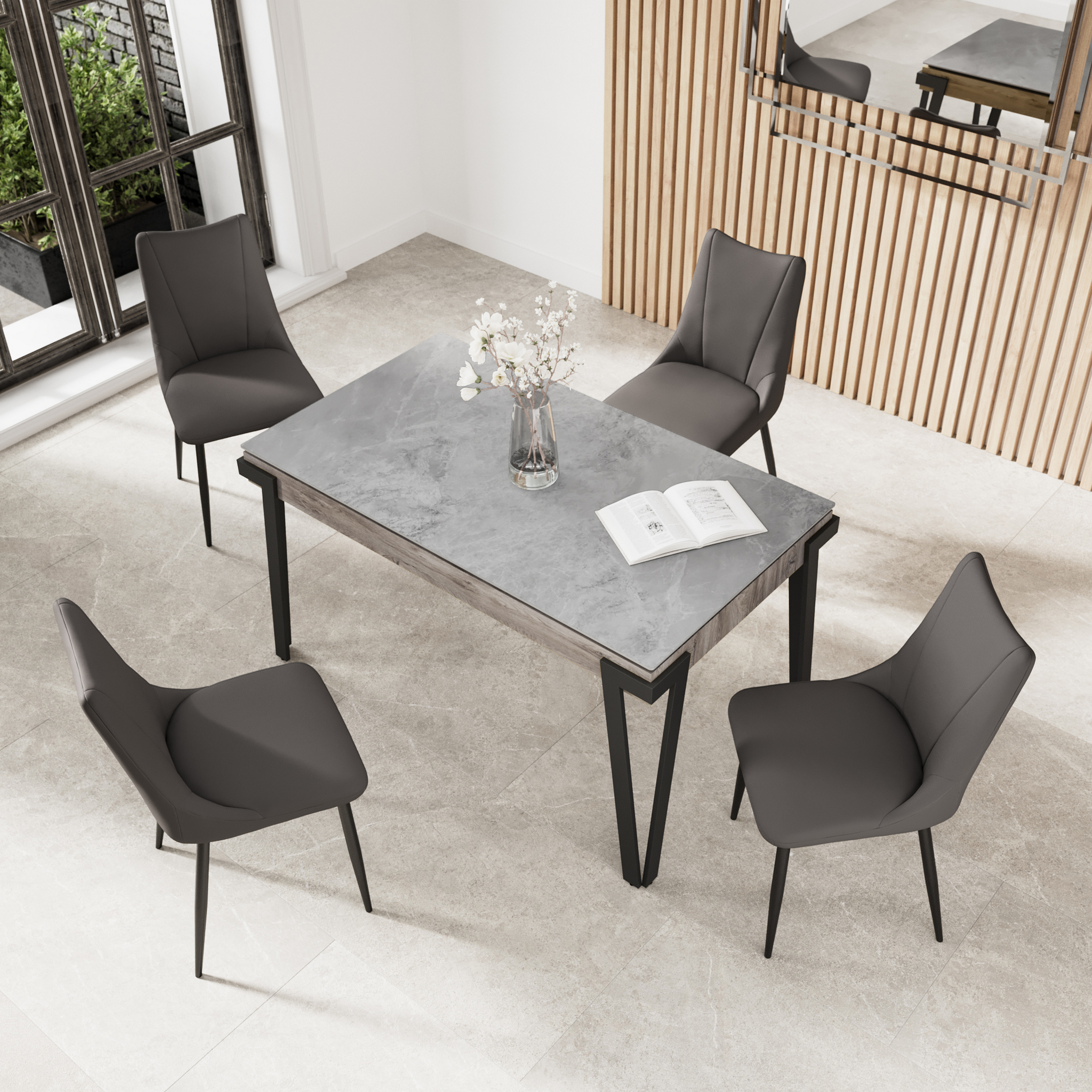 Giorgio 140cm Ceramic Dining Table