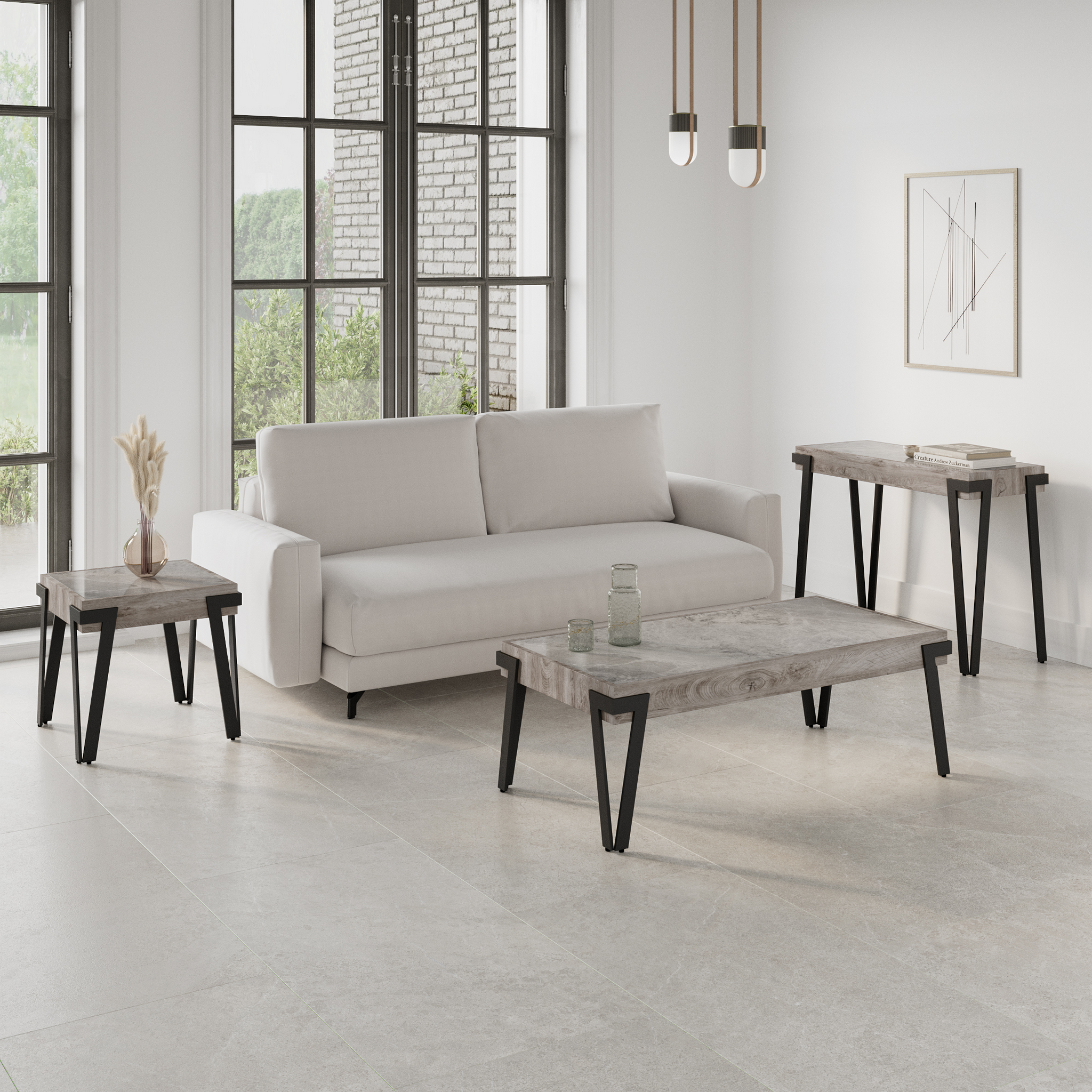Giorgio Ceramic Side Table