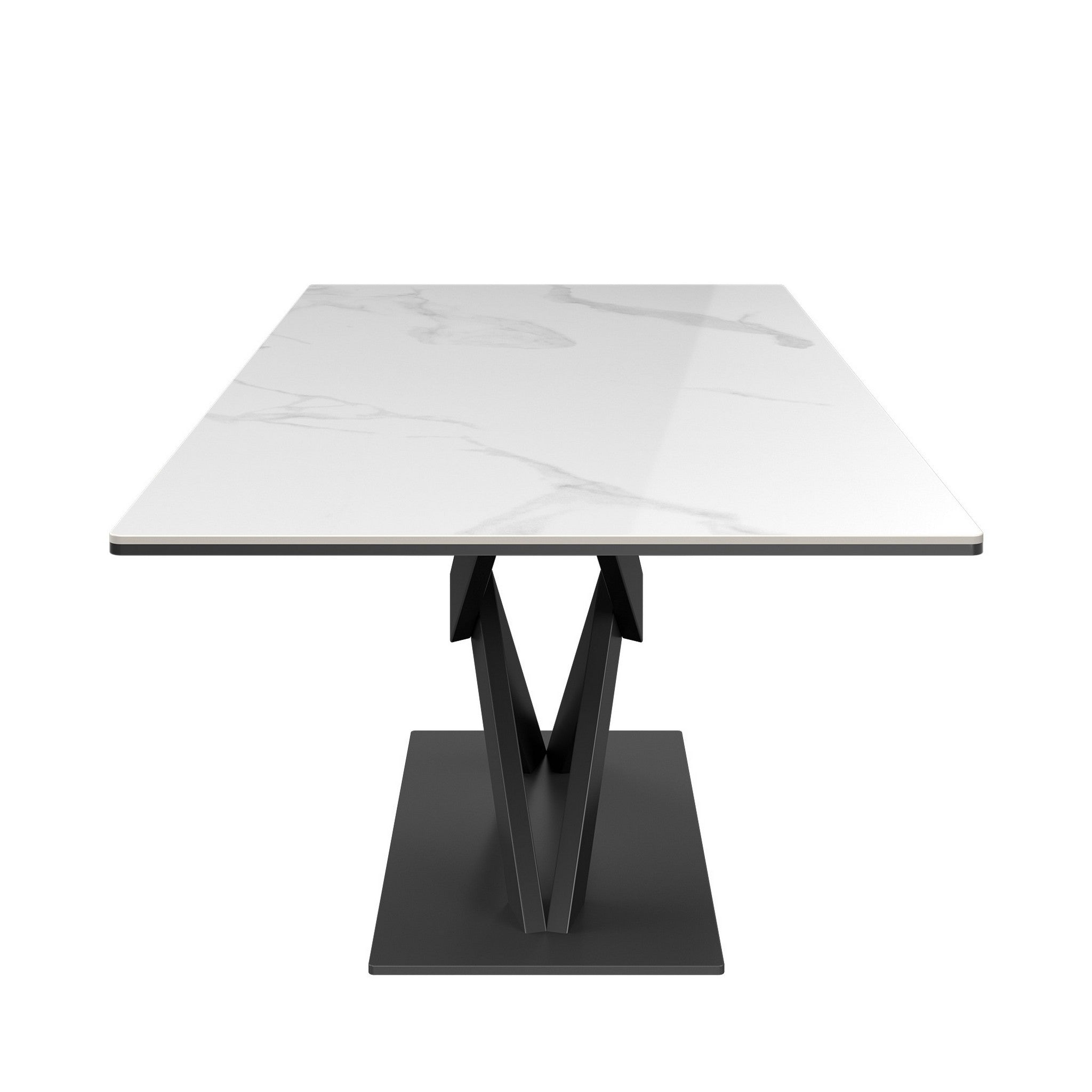 Kenzo White Gloss Ceramic Coffee Table