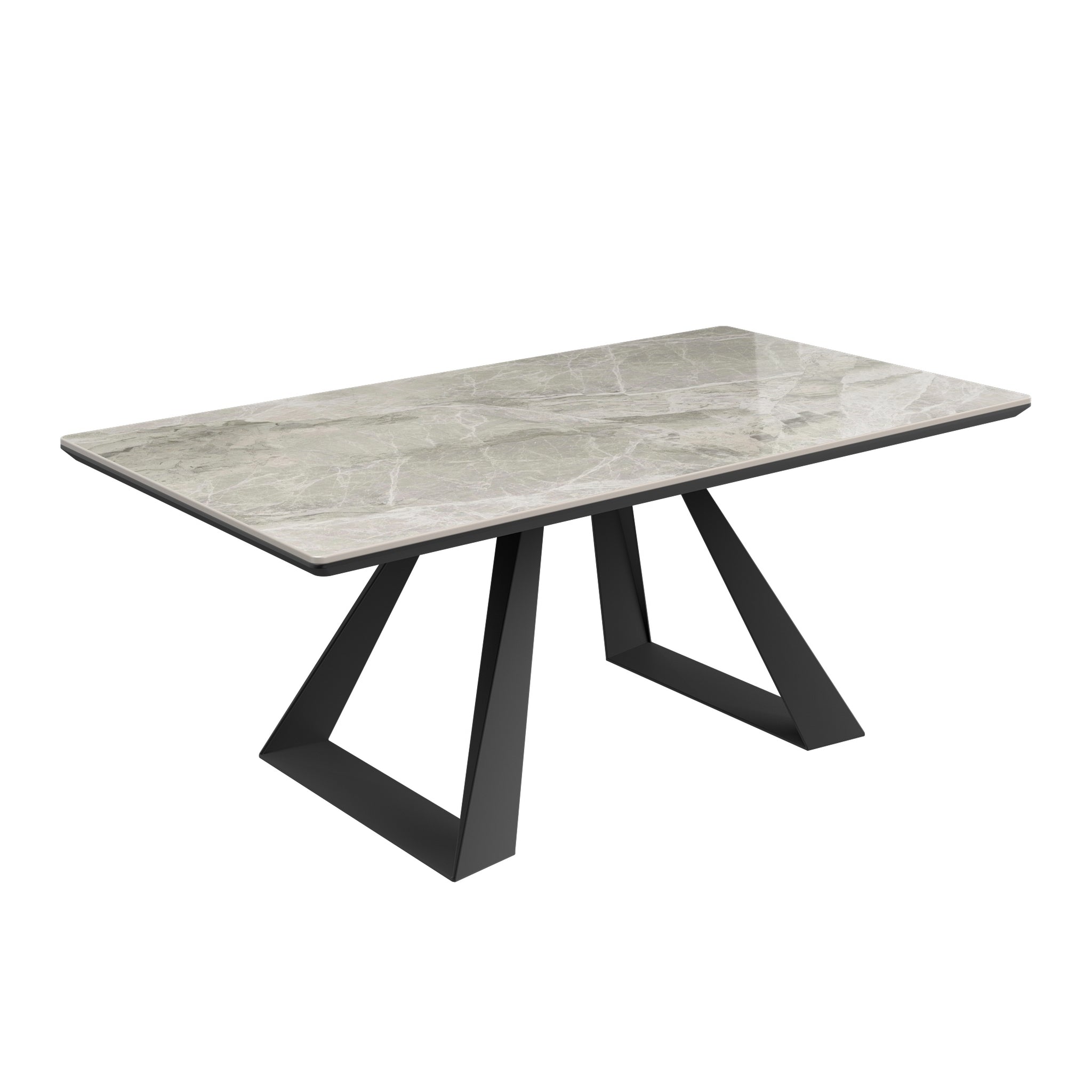 Lavante Grey Gloss Ceramic Coffee Table