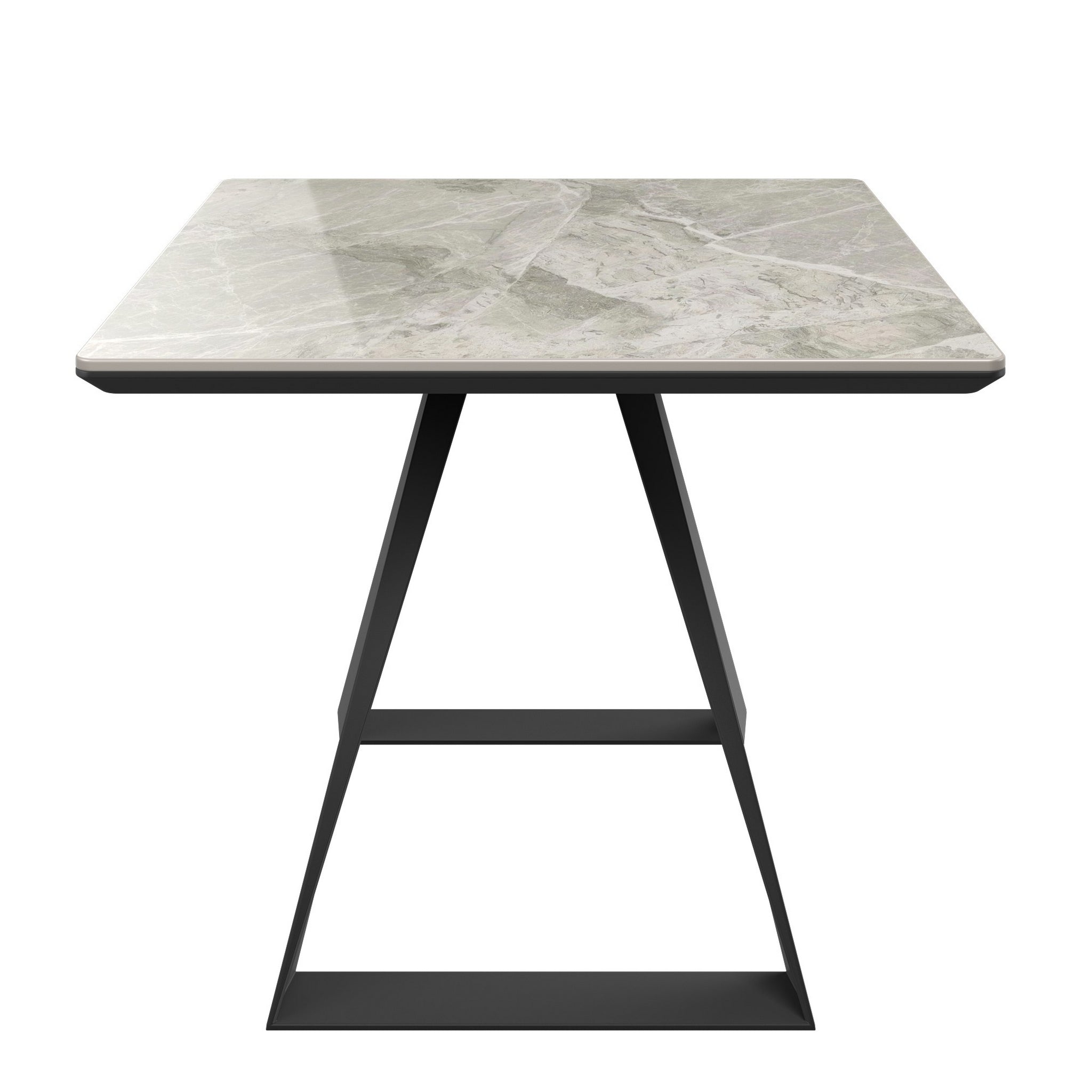 Lavante Grey Gloss Ceramic Side Table