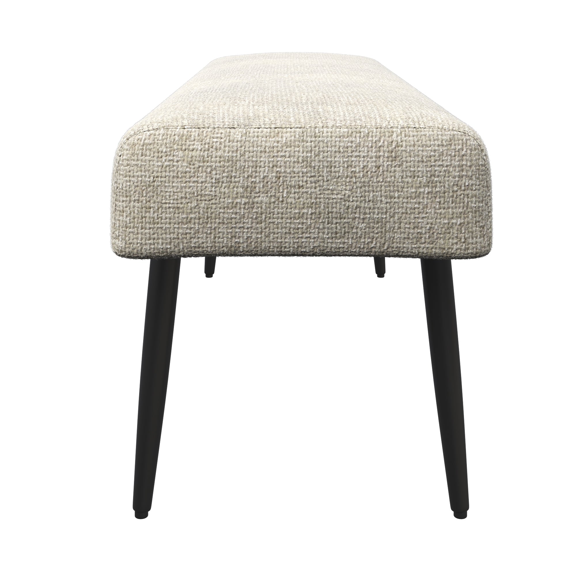 Lazzaro Fabric Backless Bench
