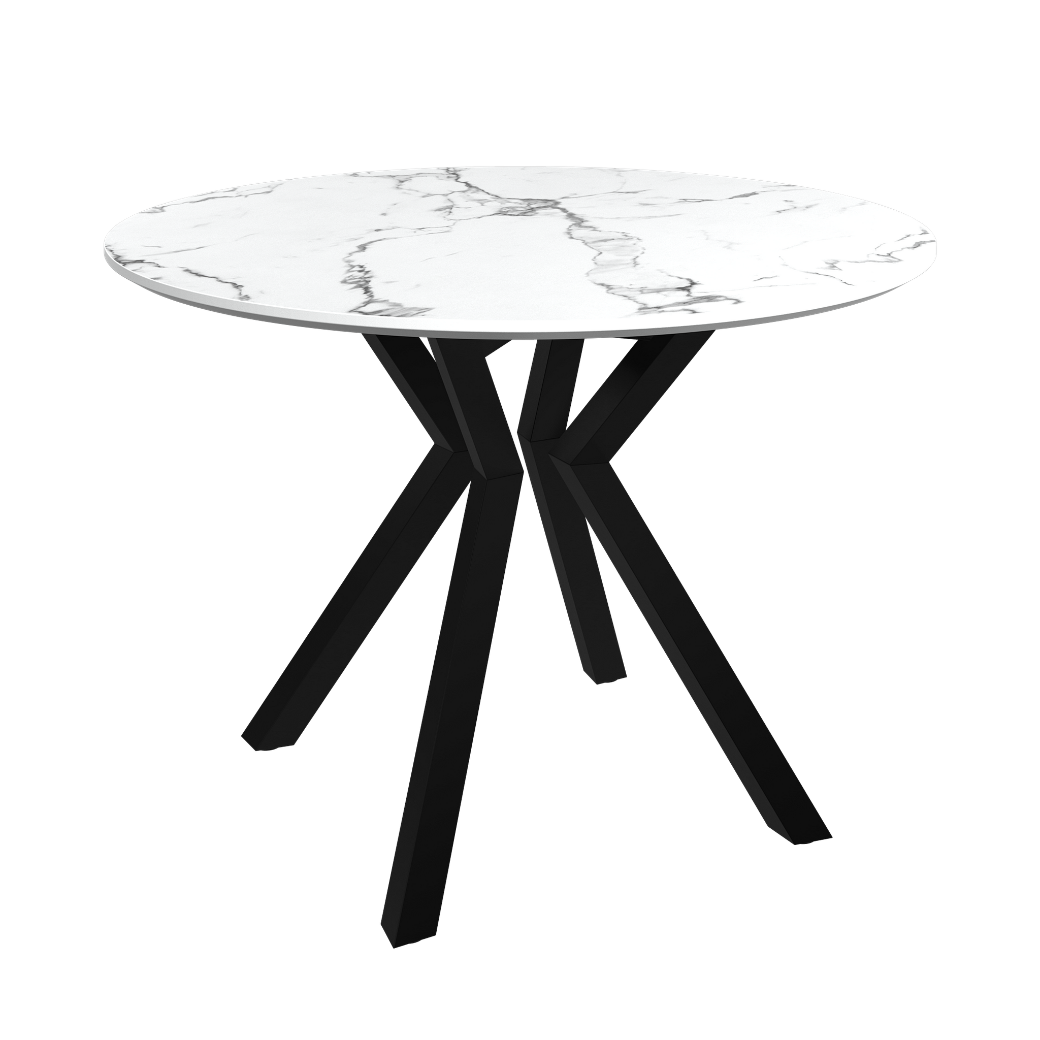 Lorenzo 110cm Ceramic Look Dining Table