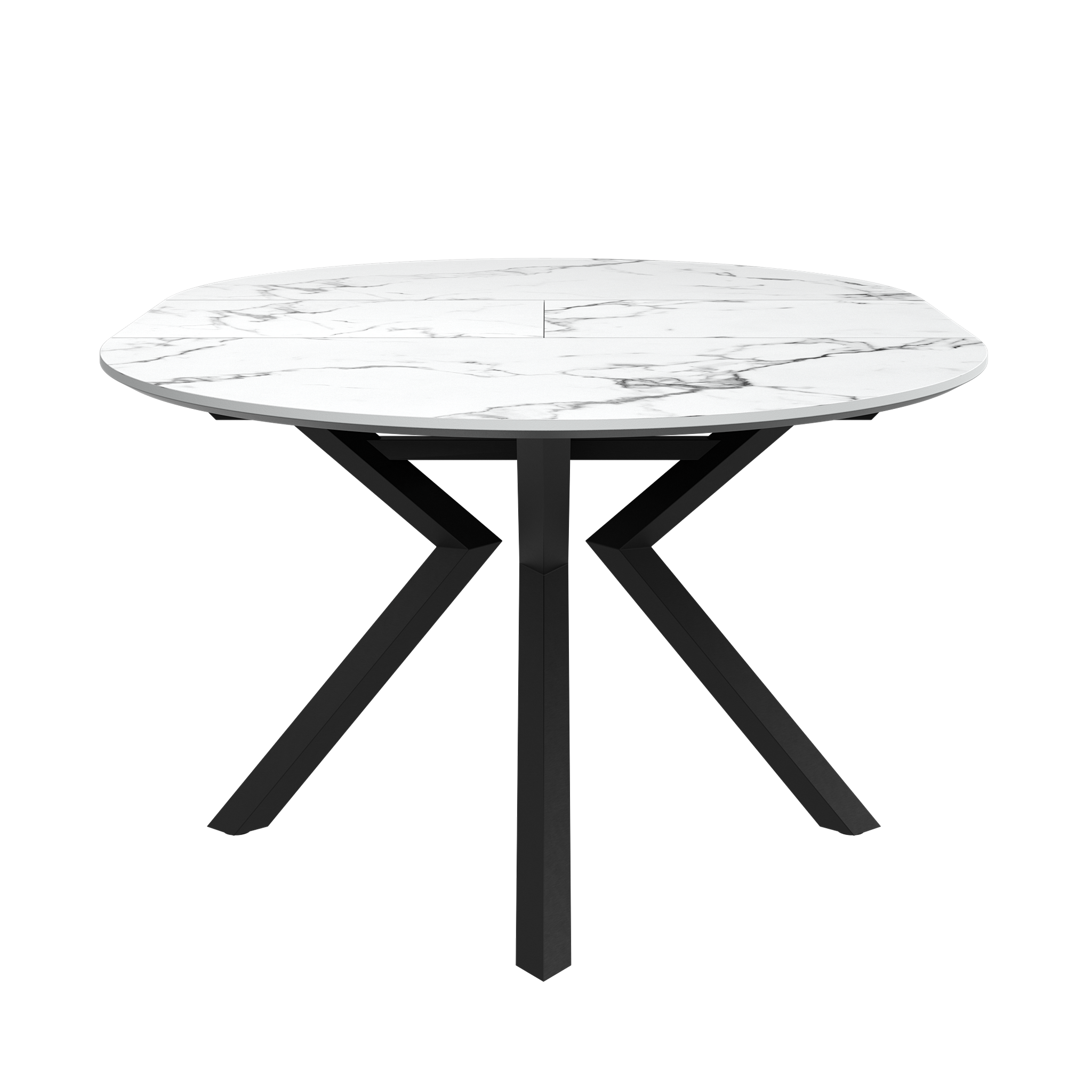 Lorenzo 120-160cm Extending Ceramic Look Dining Table