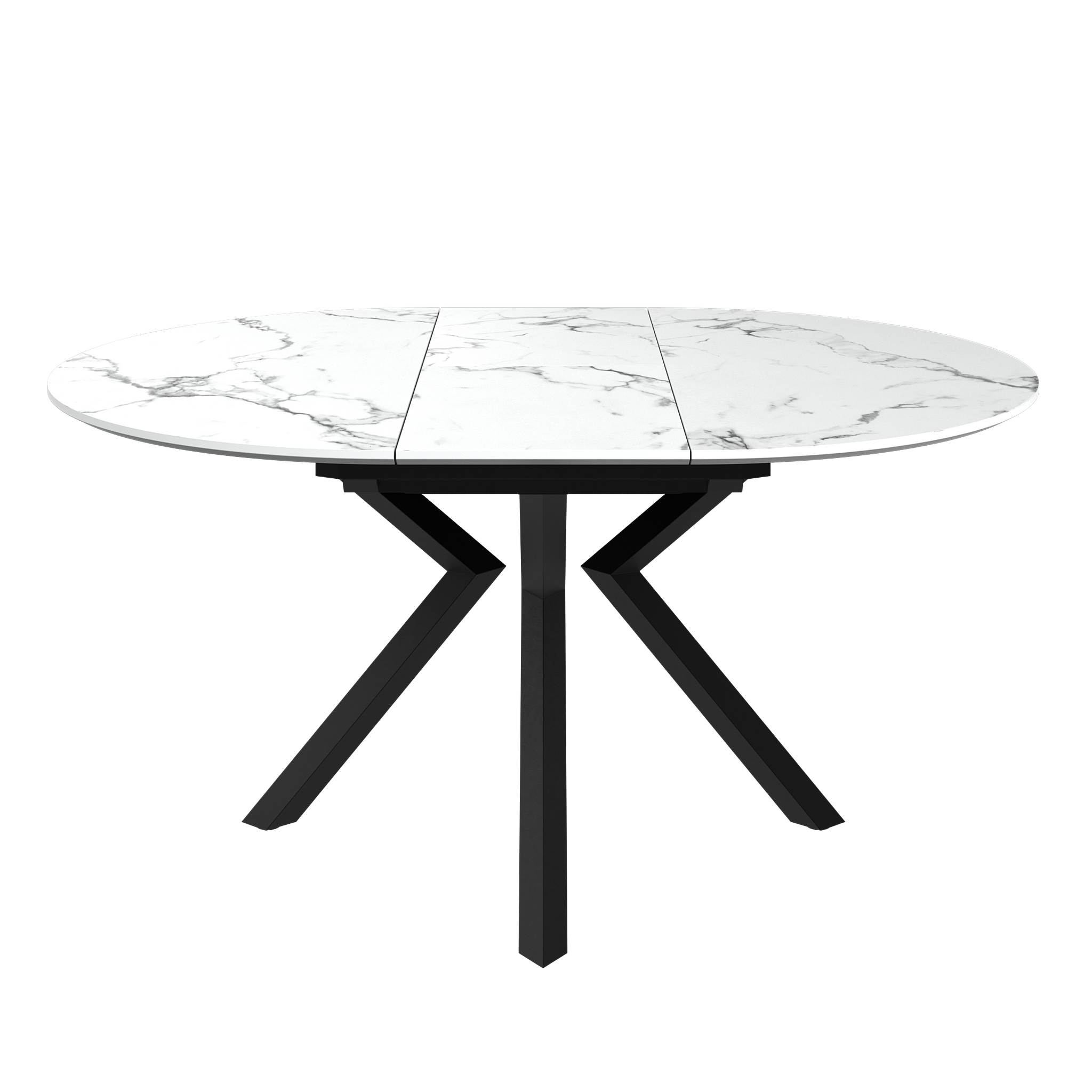 Lorenzo 120-160cm Extending Ceramic Look Dining Table