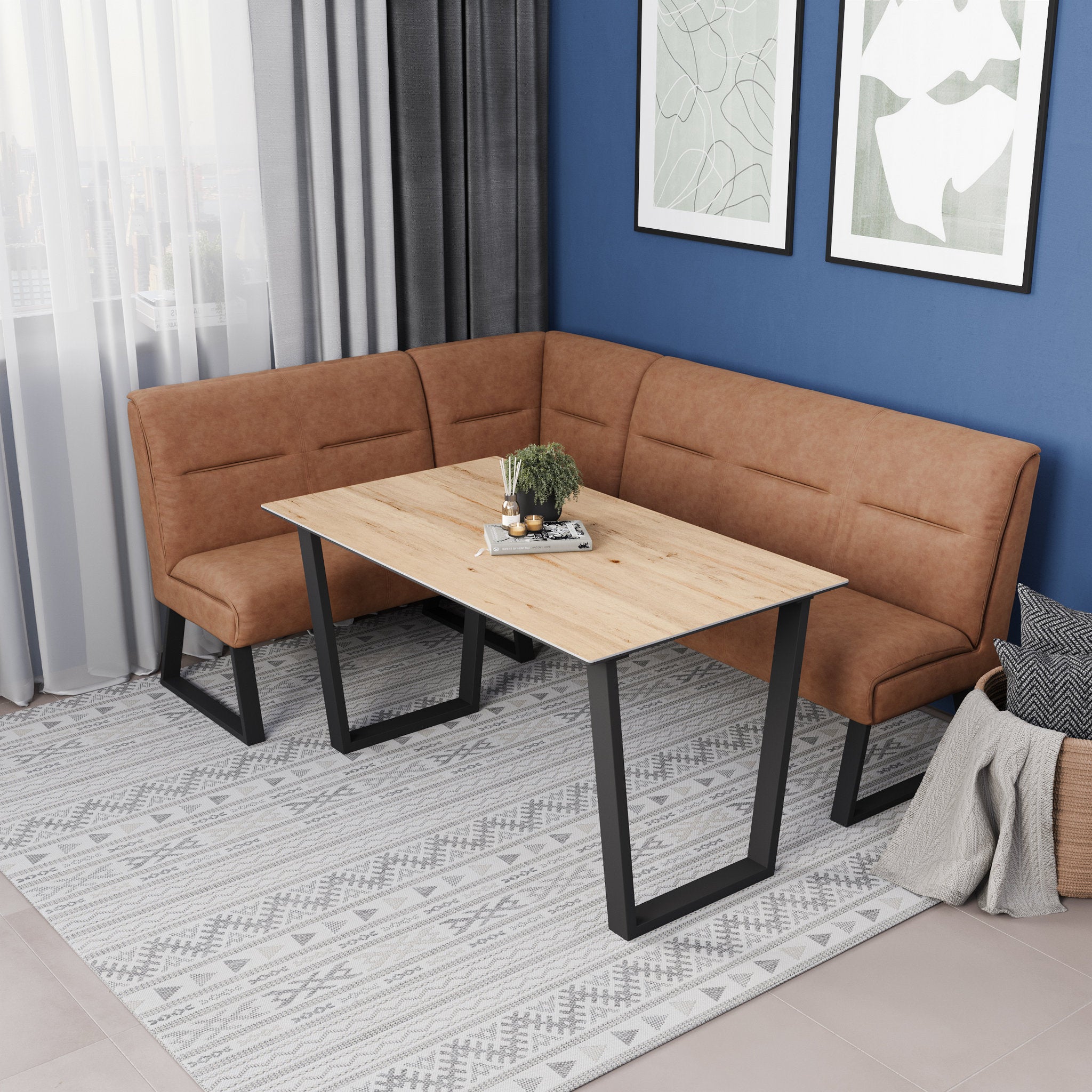 Cerutti 140cm Ceramic Dining Table