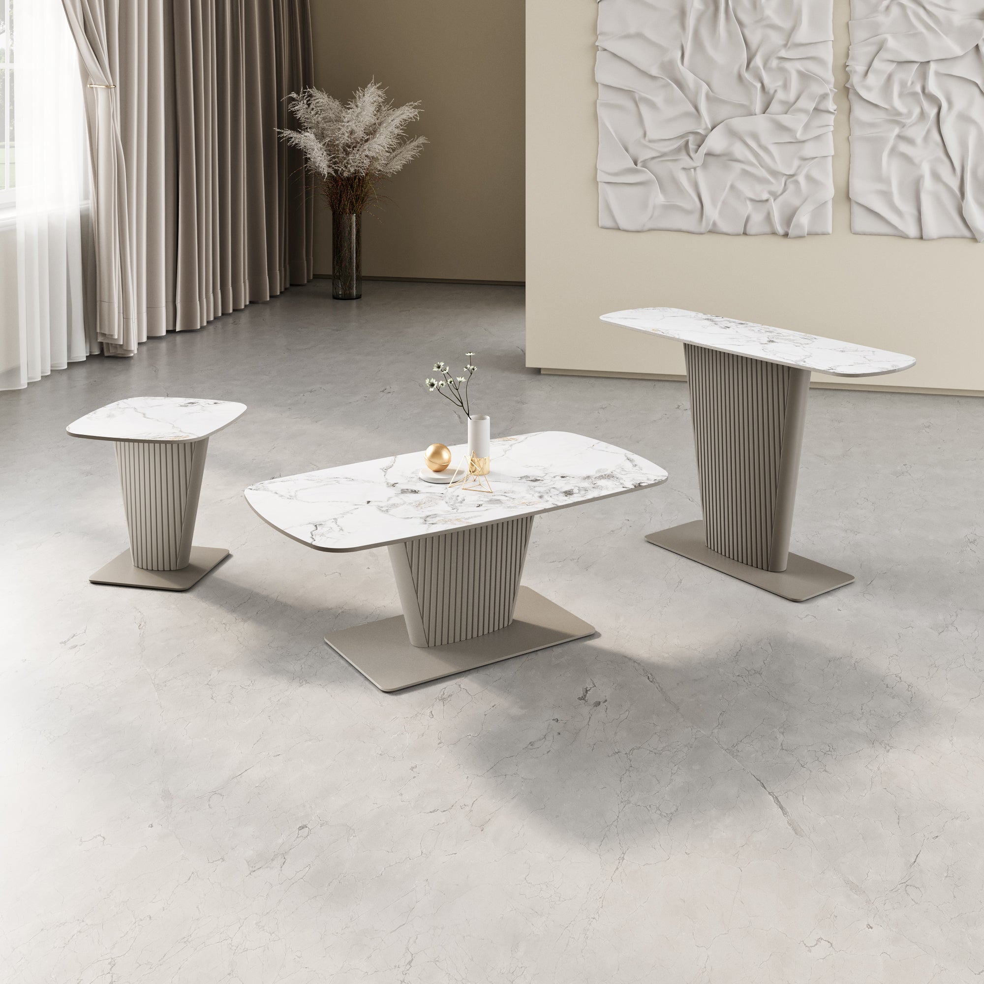 Castello Ceramic Console Table
