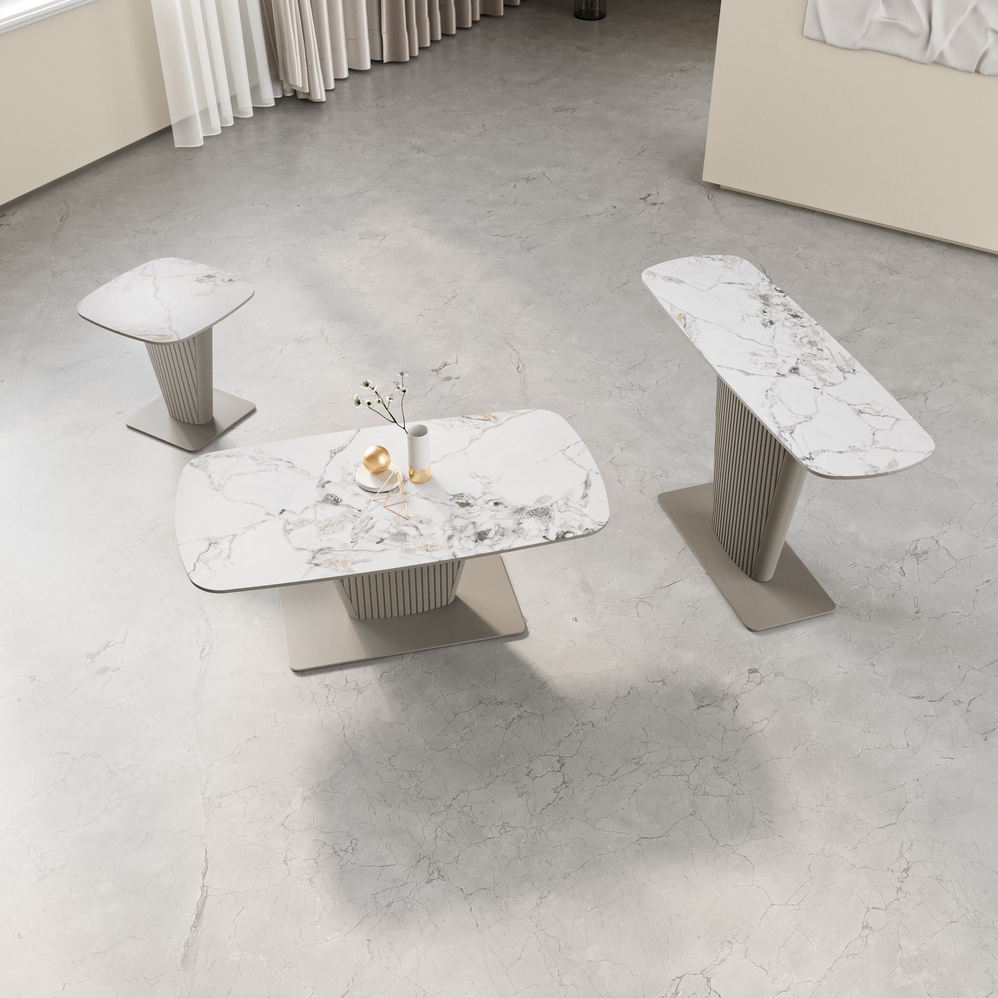 Castello Ceramic Console Table