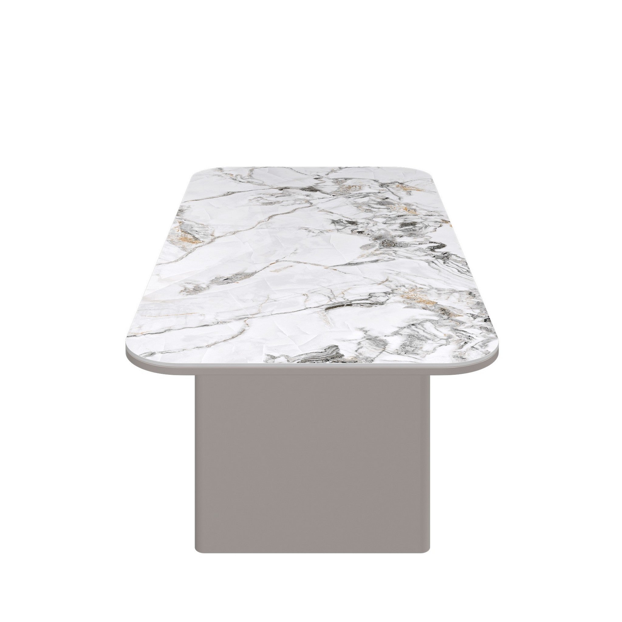 Milano Gloss White Ceramic Coffee Table