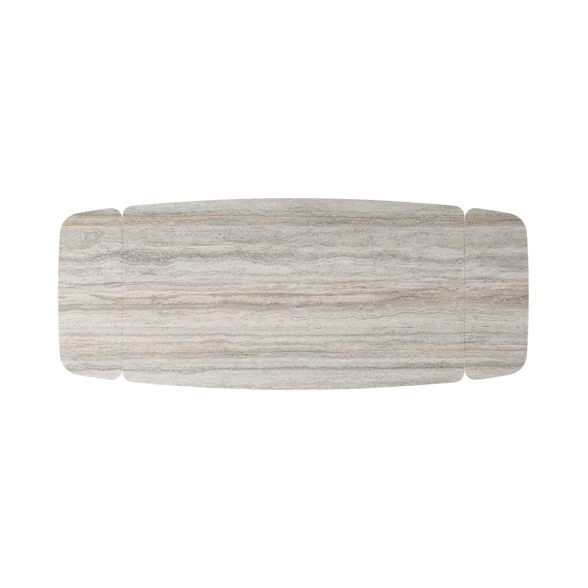 Modena 160-220cm Travertine Ceramic Extending Dining Table