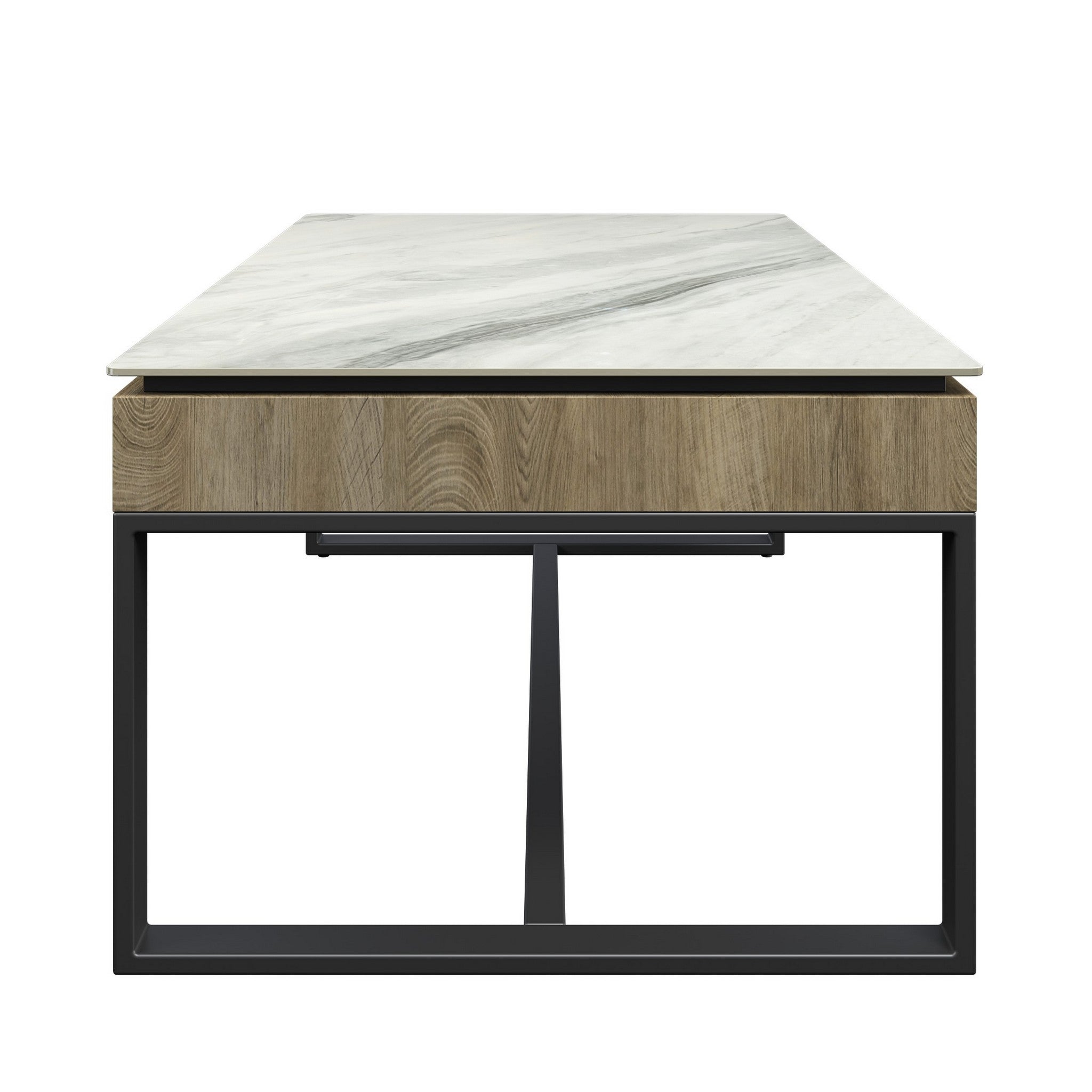 Monza White Ceramic Coffee Table