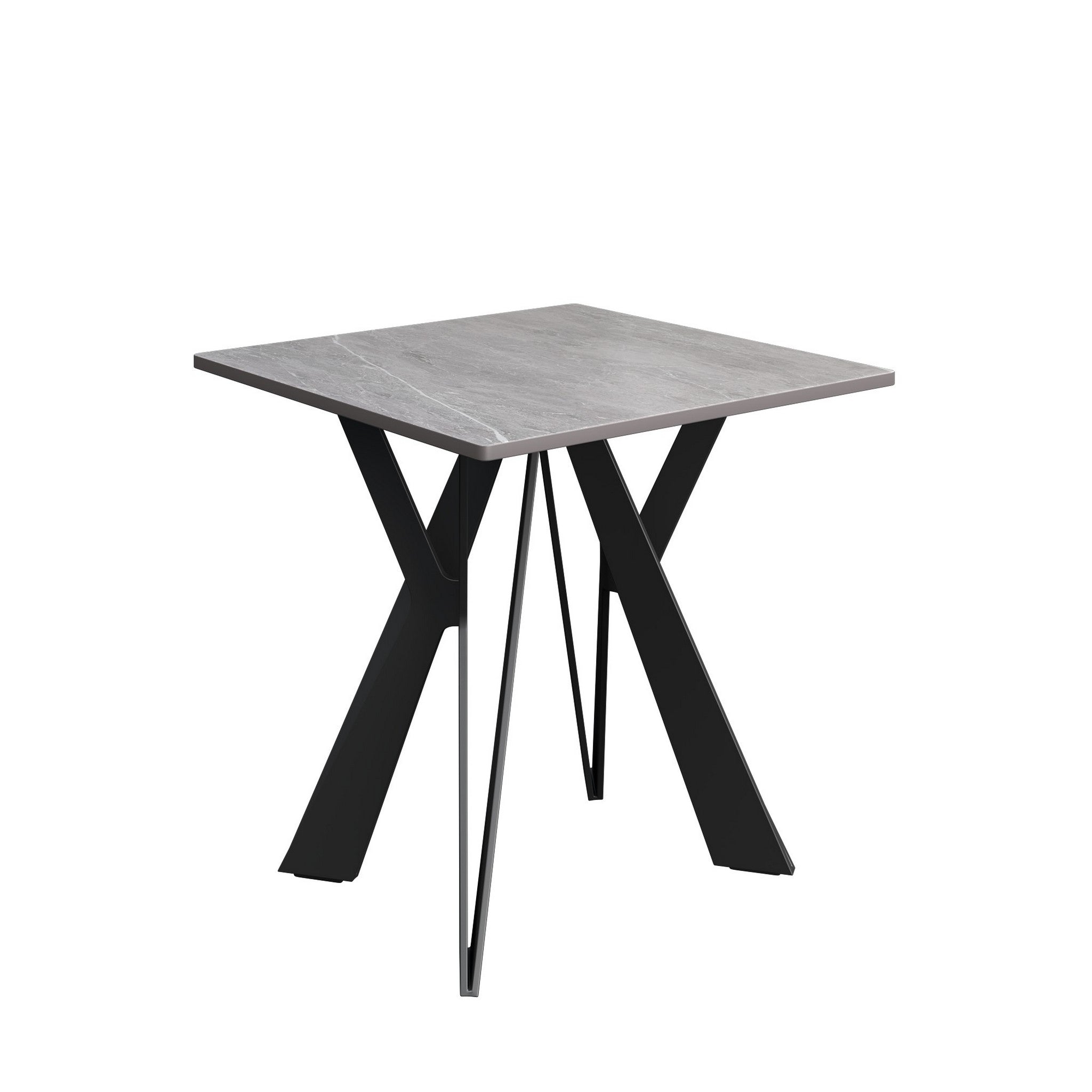 Murano Mid Grey Ceramic Side Table