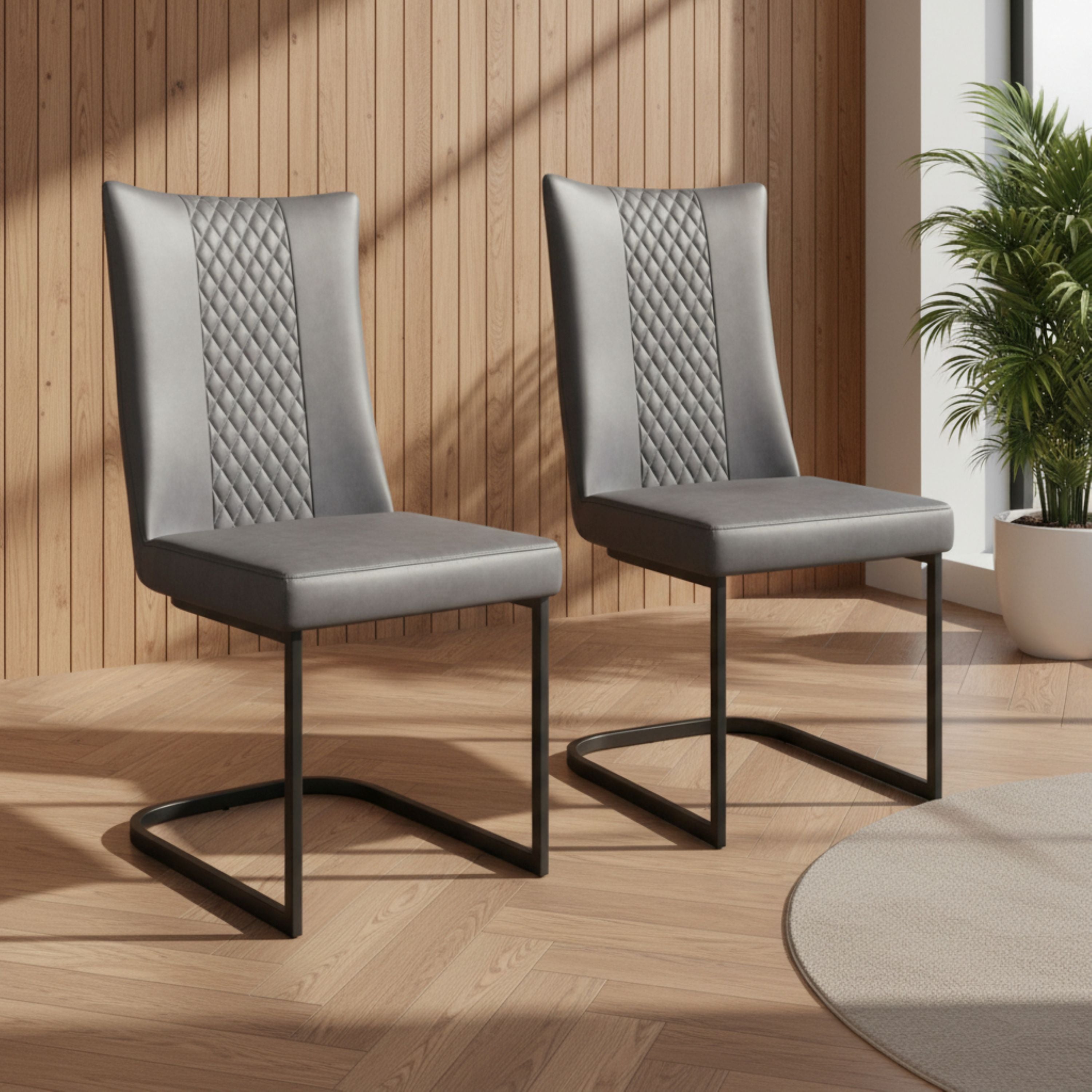 Lugo Faux Leather Dining Chair