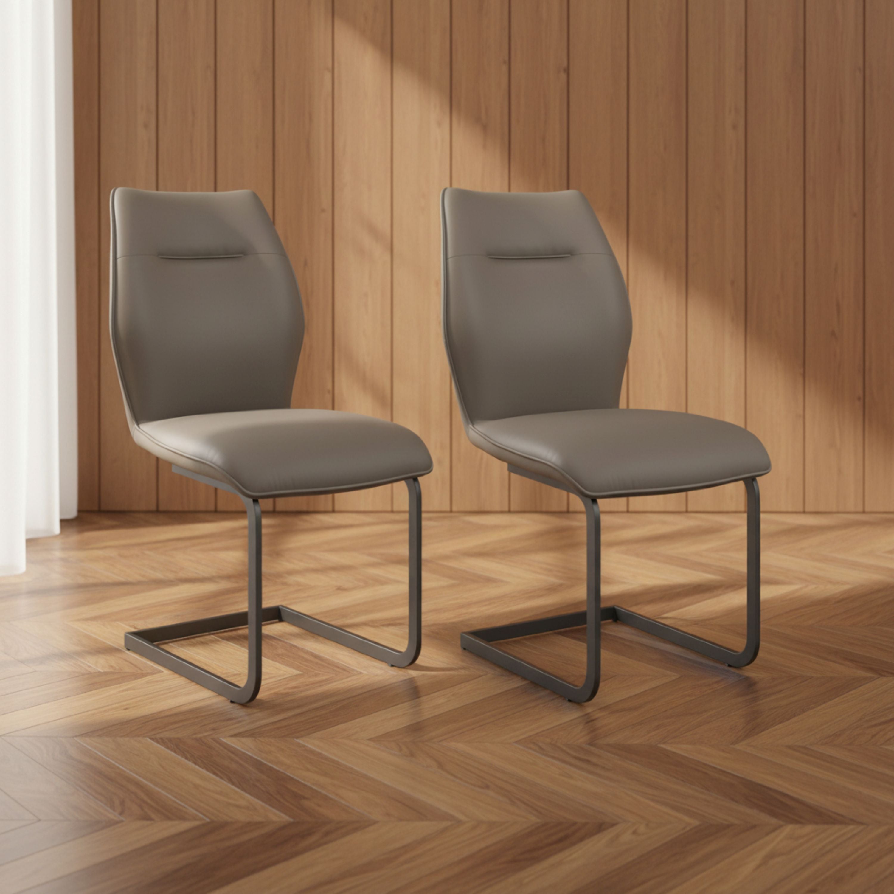 Pisa Faux Leather Dining Chair