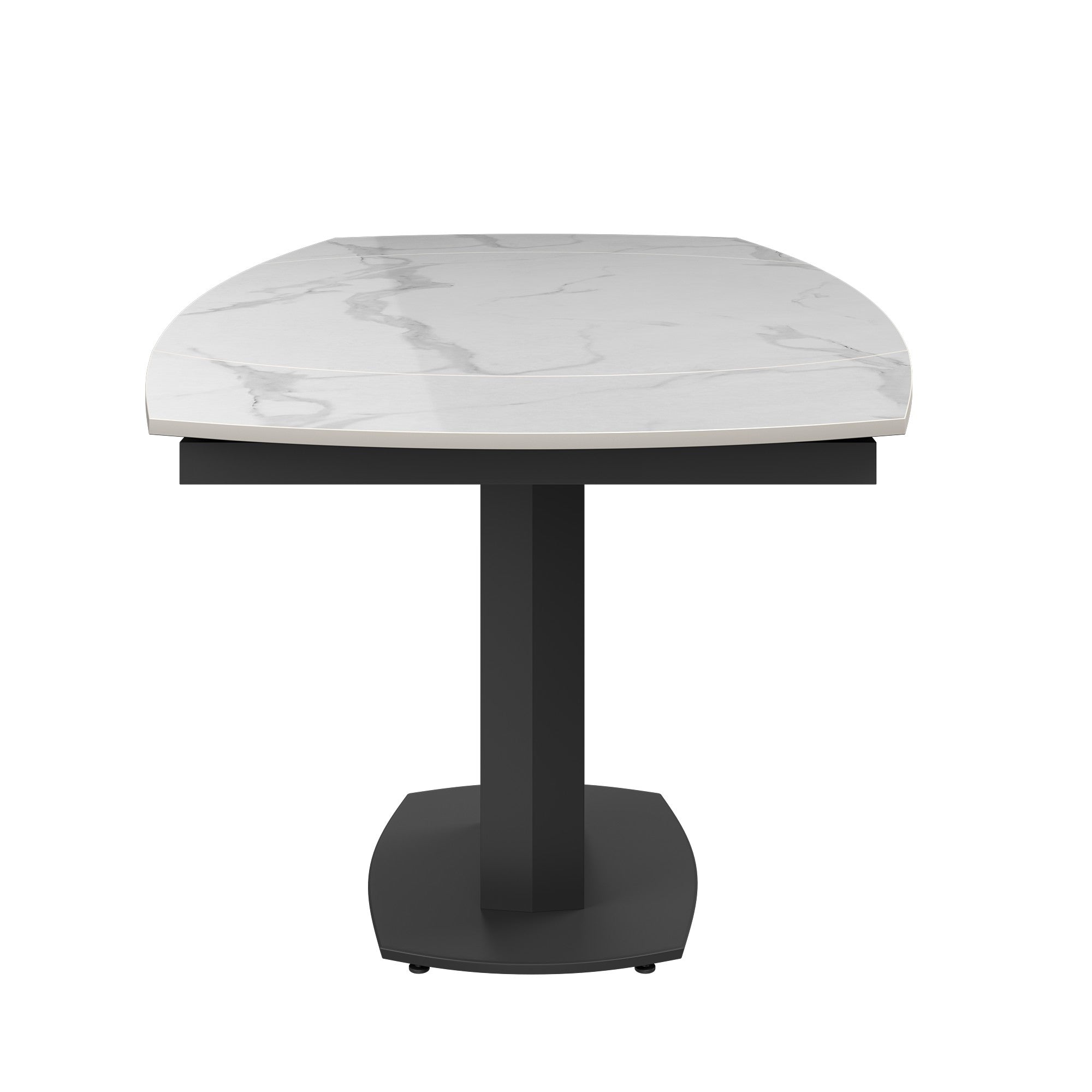 Olivia 119-179cm Ceramic Swivel Extending Dining Table