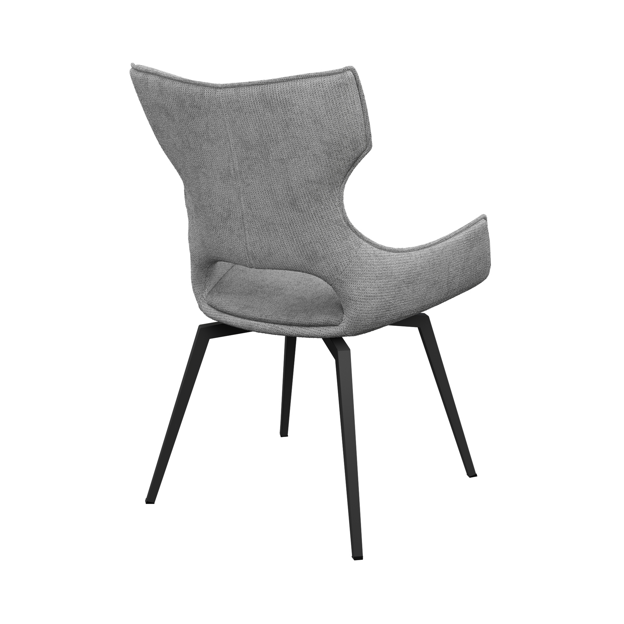 Raffaello Fabric Swivel Dining Chair