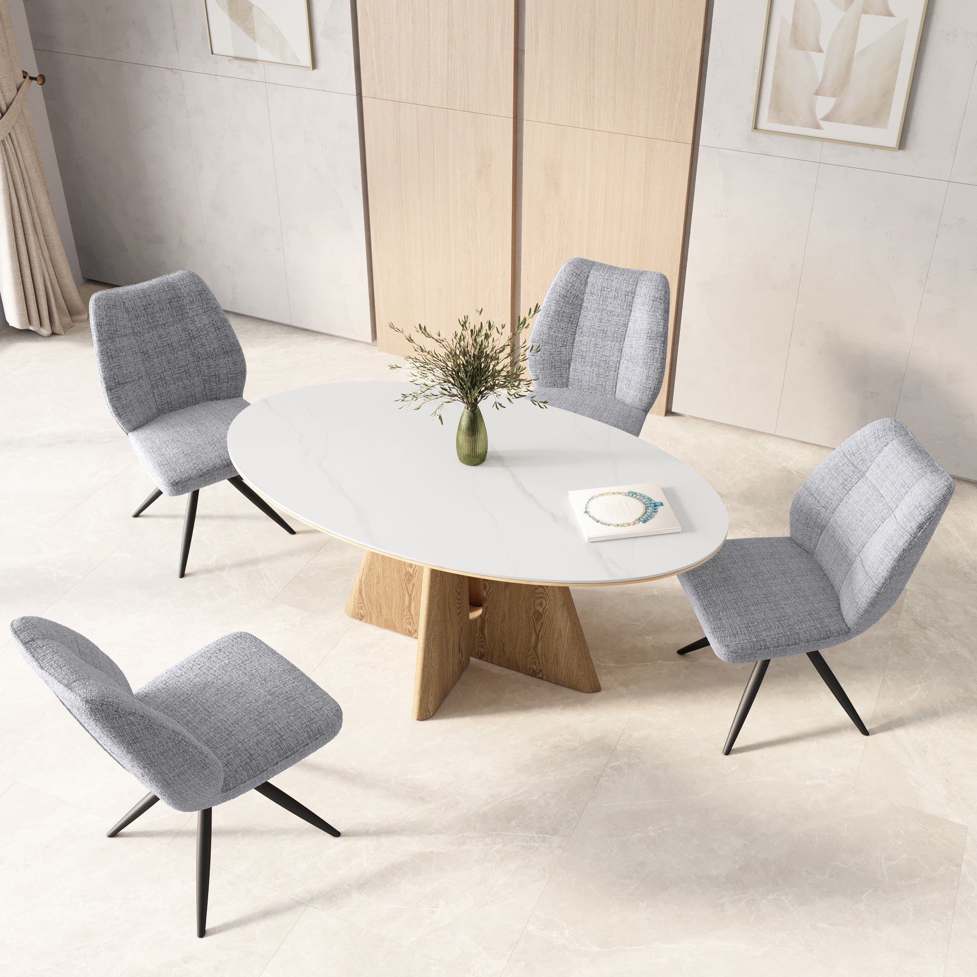 Ravello 160cm Oval Dining Table