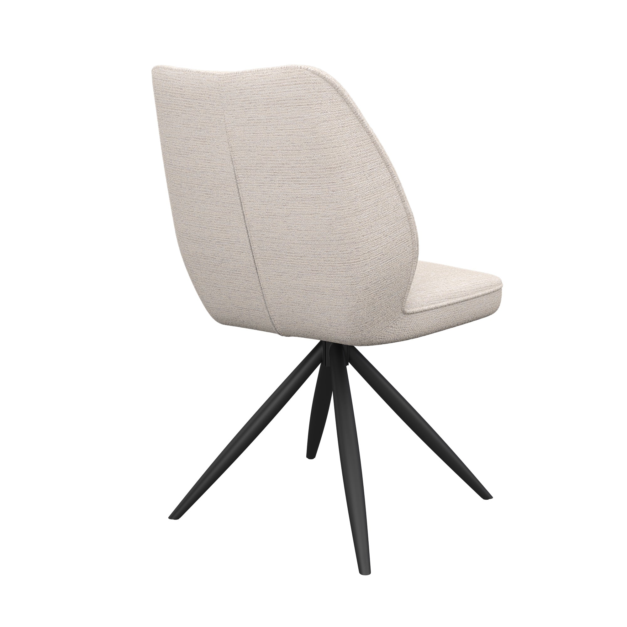 Ravello Fabric Swivel Dining Chair