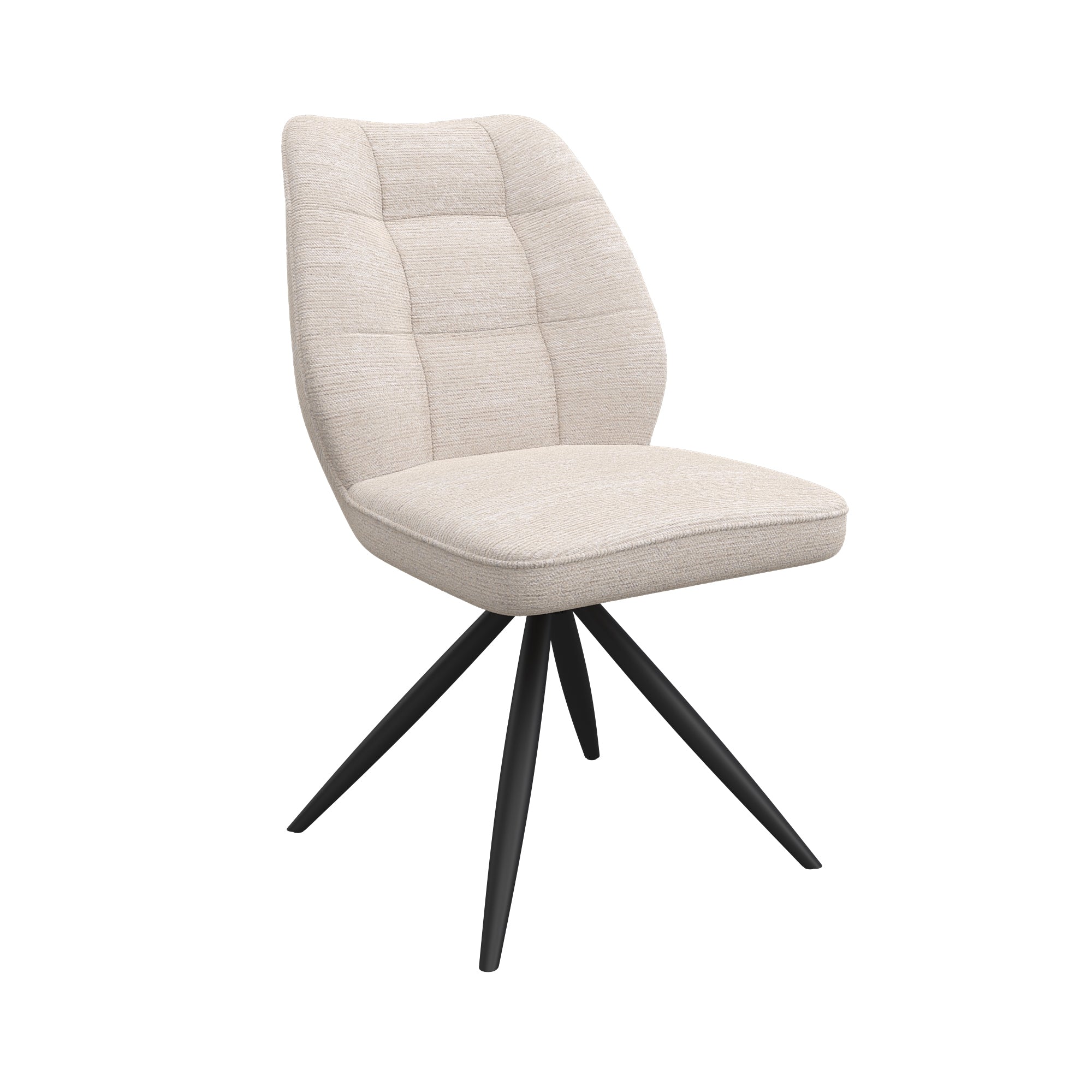 Ravello Fabric Swivel Dining Chair