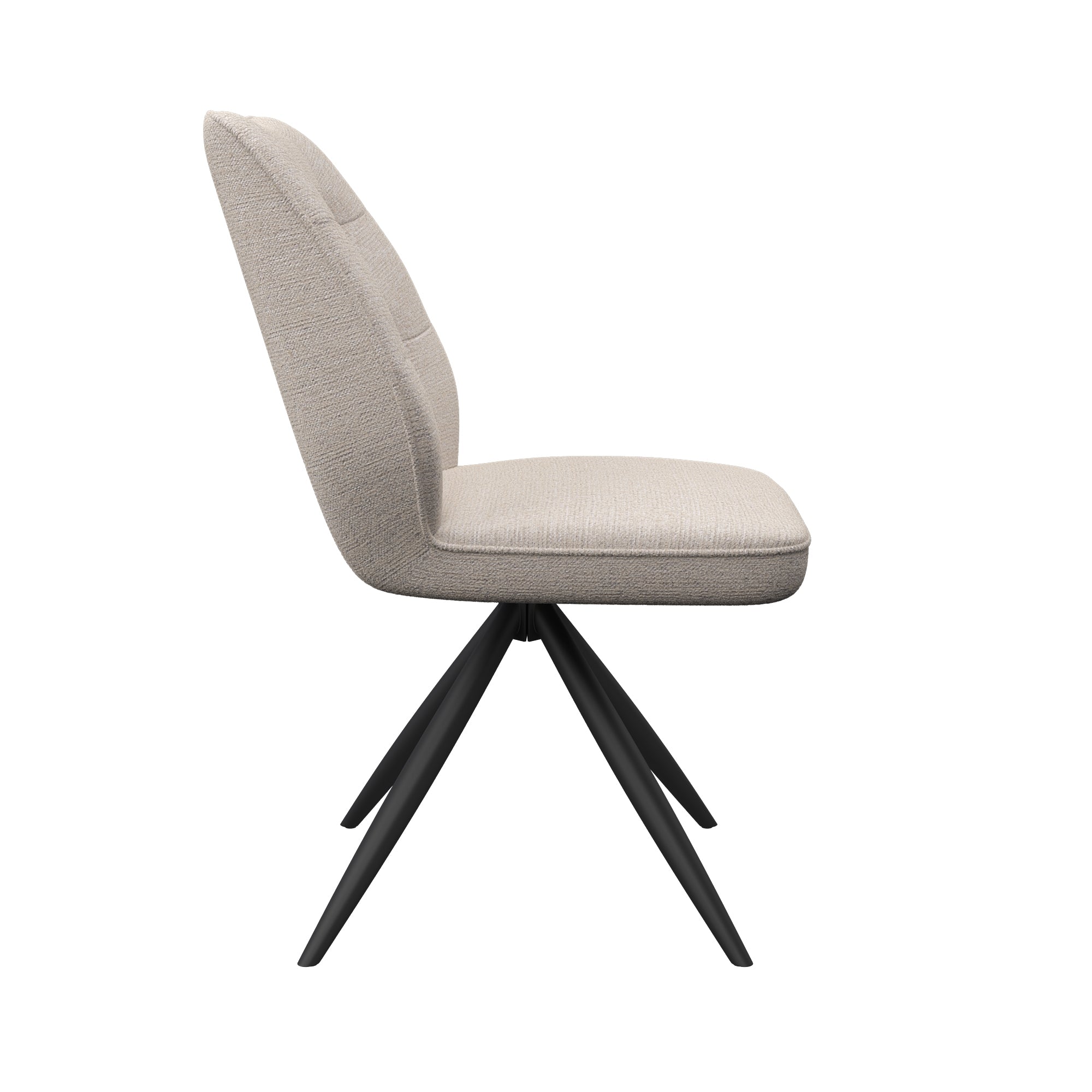 Ravello Fabric Swivel Dining Chair