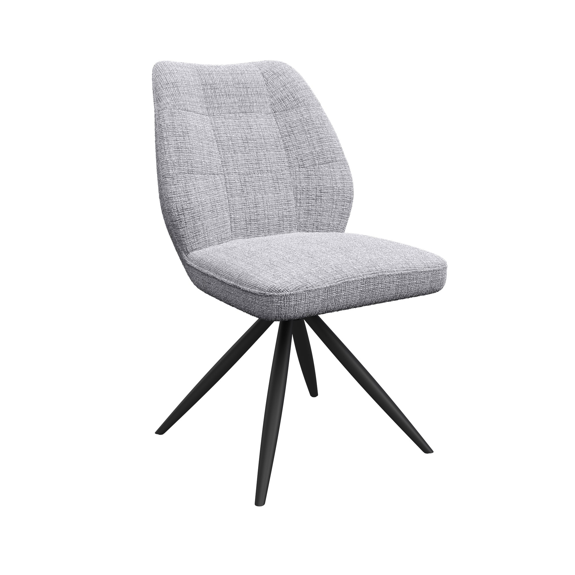 Ravello Fabric Swivel Dining Chair