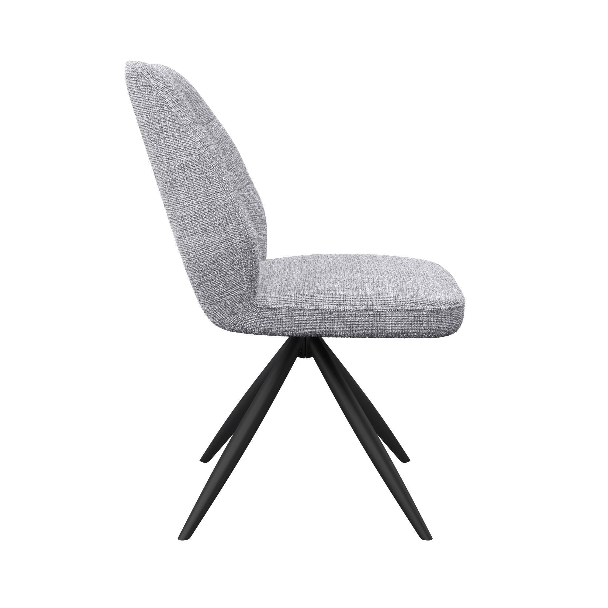 Ravello Fabric Swivel Dining Chair