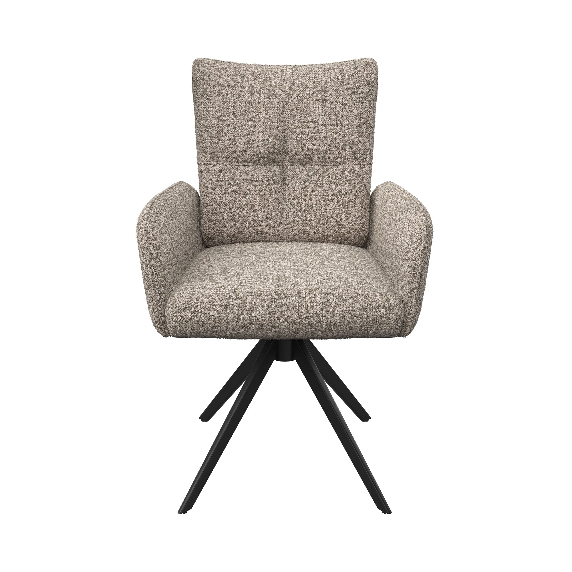 Rimini Fabric Swivel Arm Chair