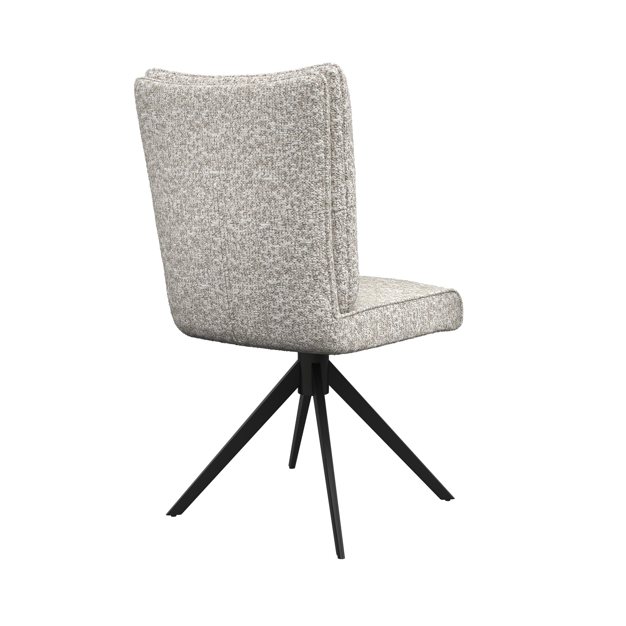 Rimini Fabric Swivel Armless Chair