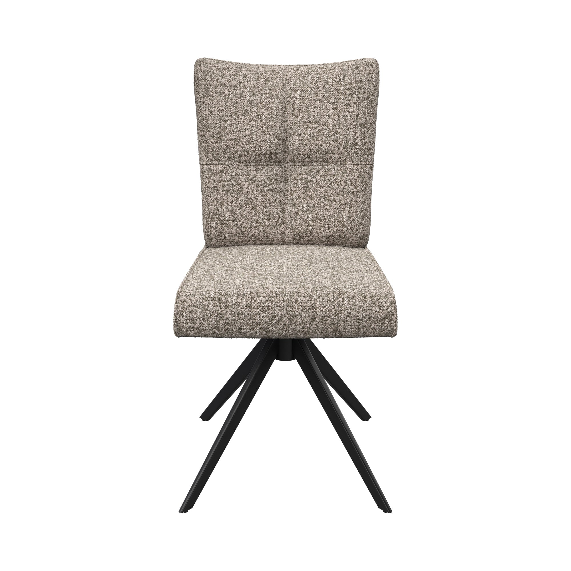 Rimini Fabric Swivel Armless Chair
