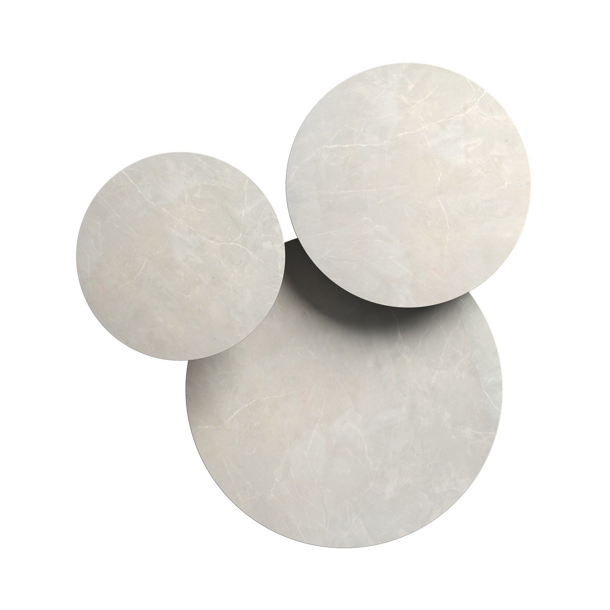 Roma 3pc Ceramic Coffee Table Set