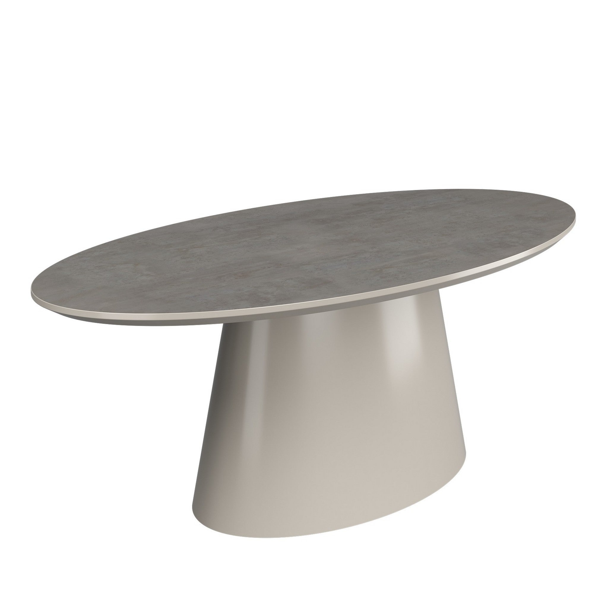 Simoni Light Grey Melamine Coffee Table